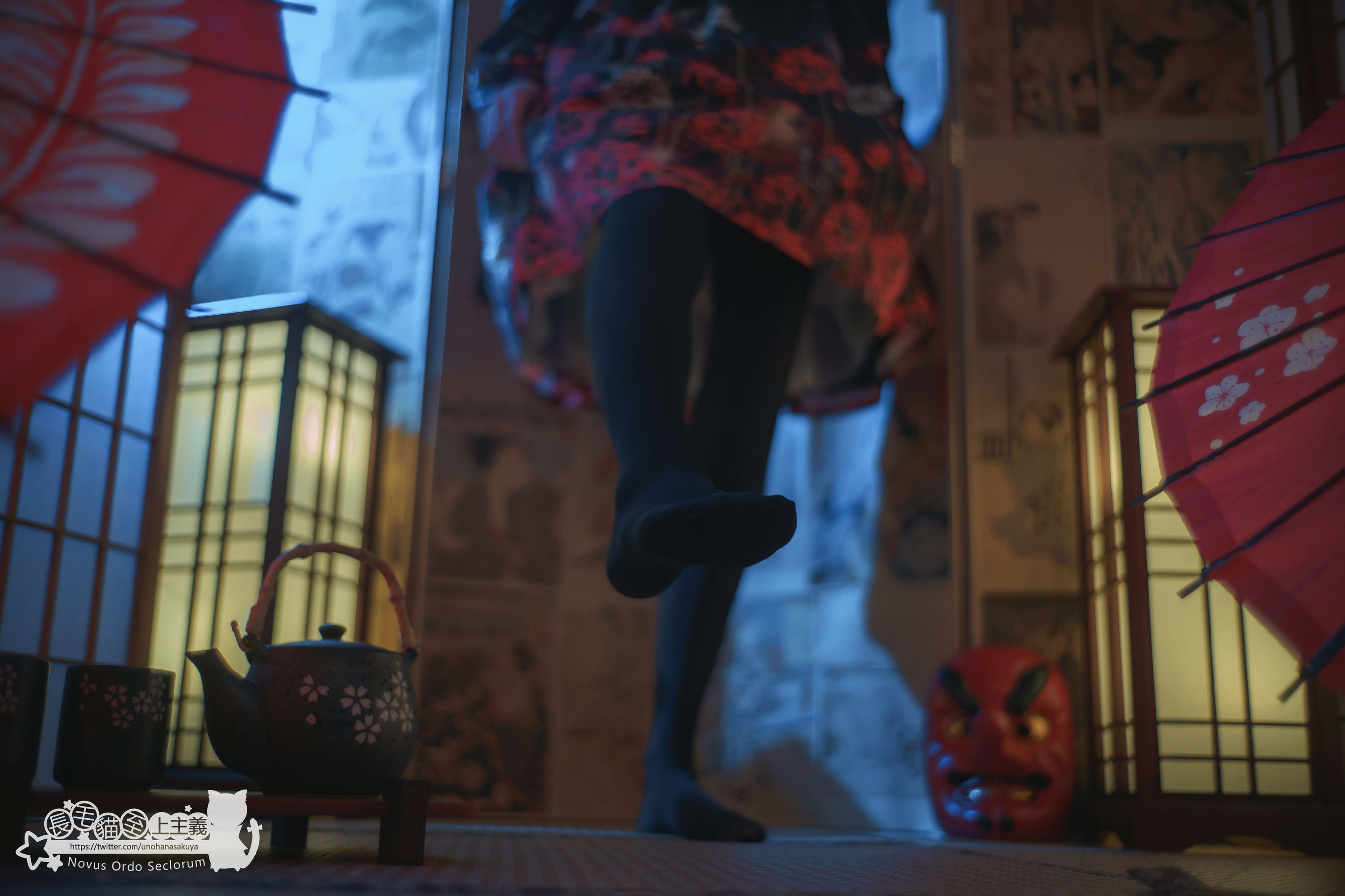 [福利COS] 福利姬木花琳琳是勇者 - 彼岸花の咲く夜に