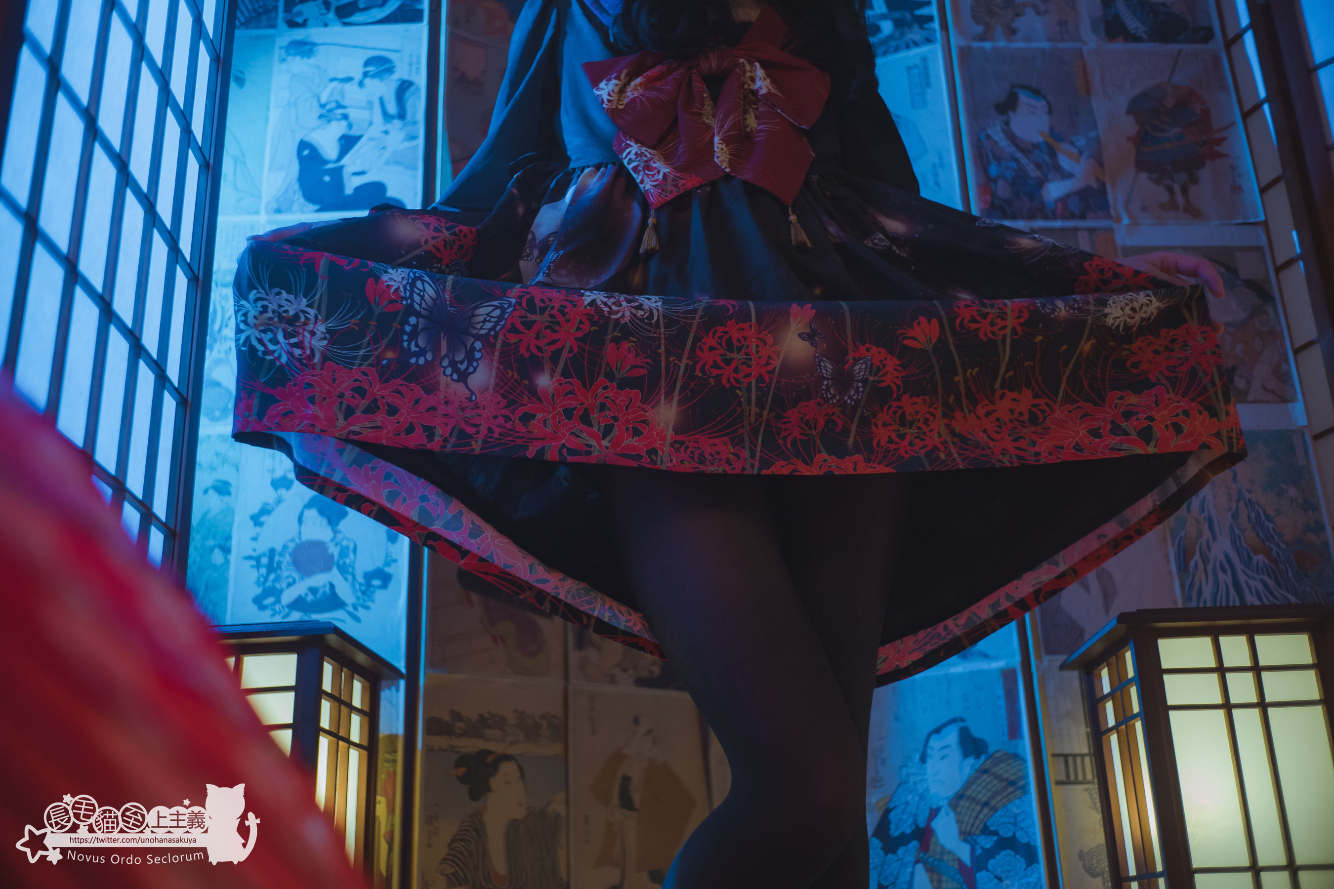 [福利COS] 福利姬木花琳琳是勇者 - 彼岸花の咲く夜に