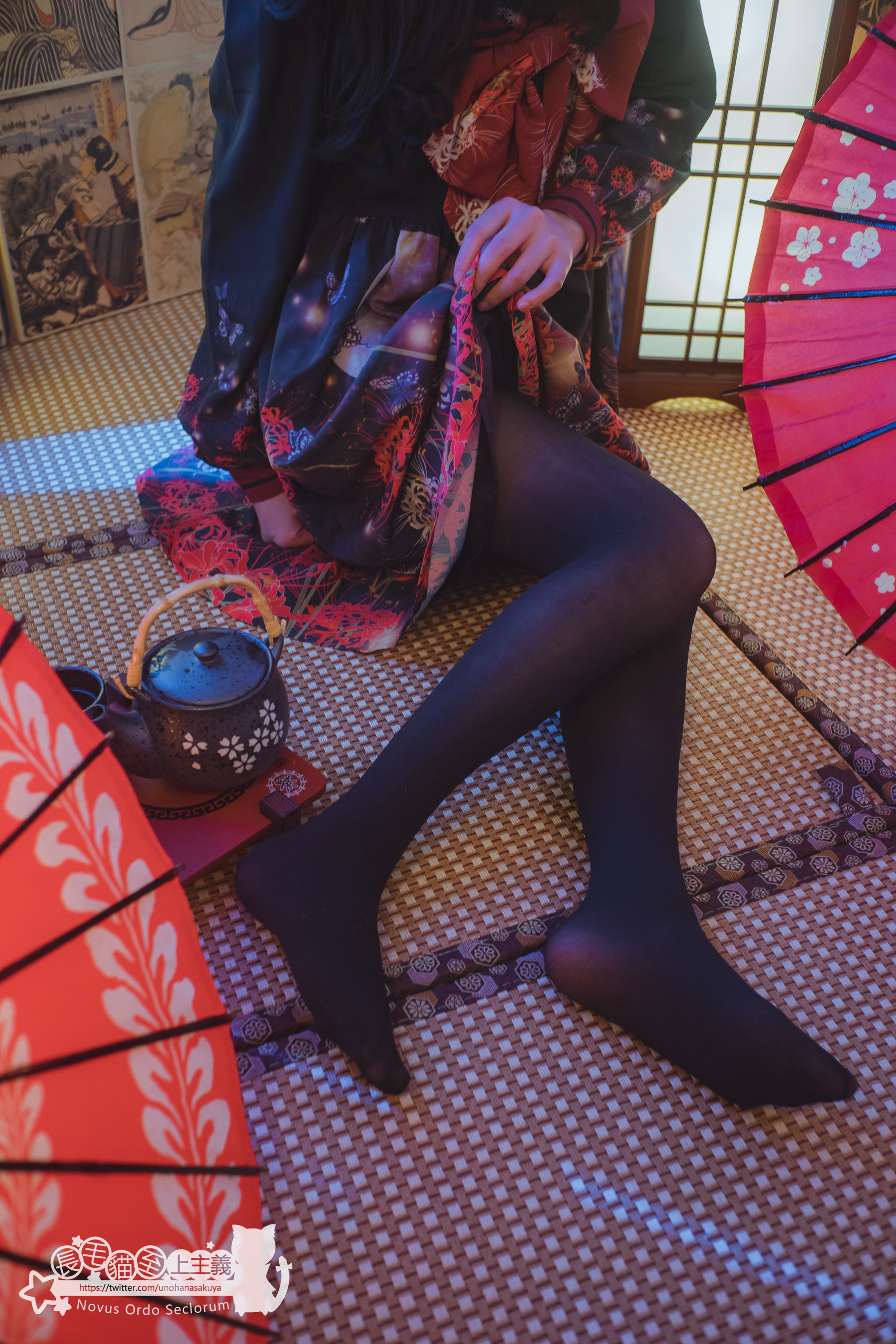 [福利COS] 福利姬木花琳琳是勇者 - 彼岸花の咲く夜に