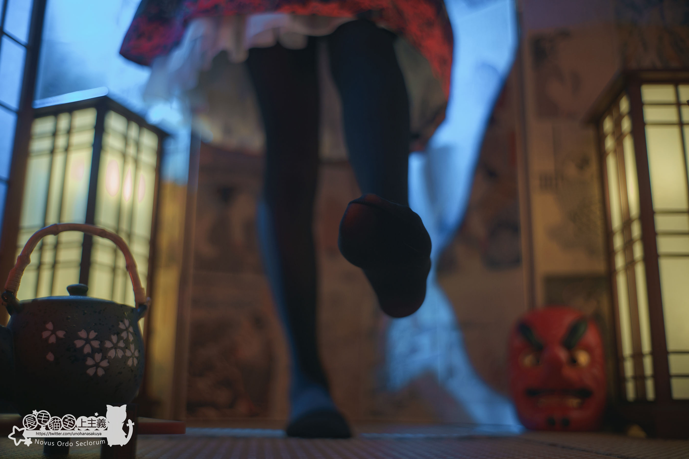 [福利COS] 福利姬木花琳琳是勇者 - 彼岸花の咲く夜に