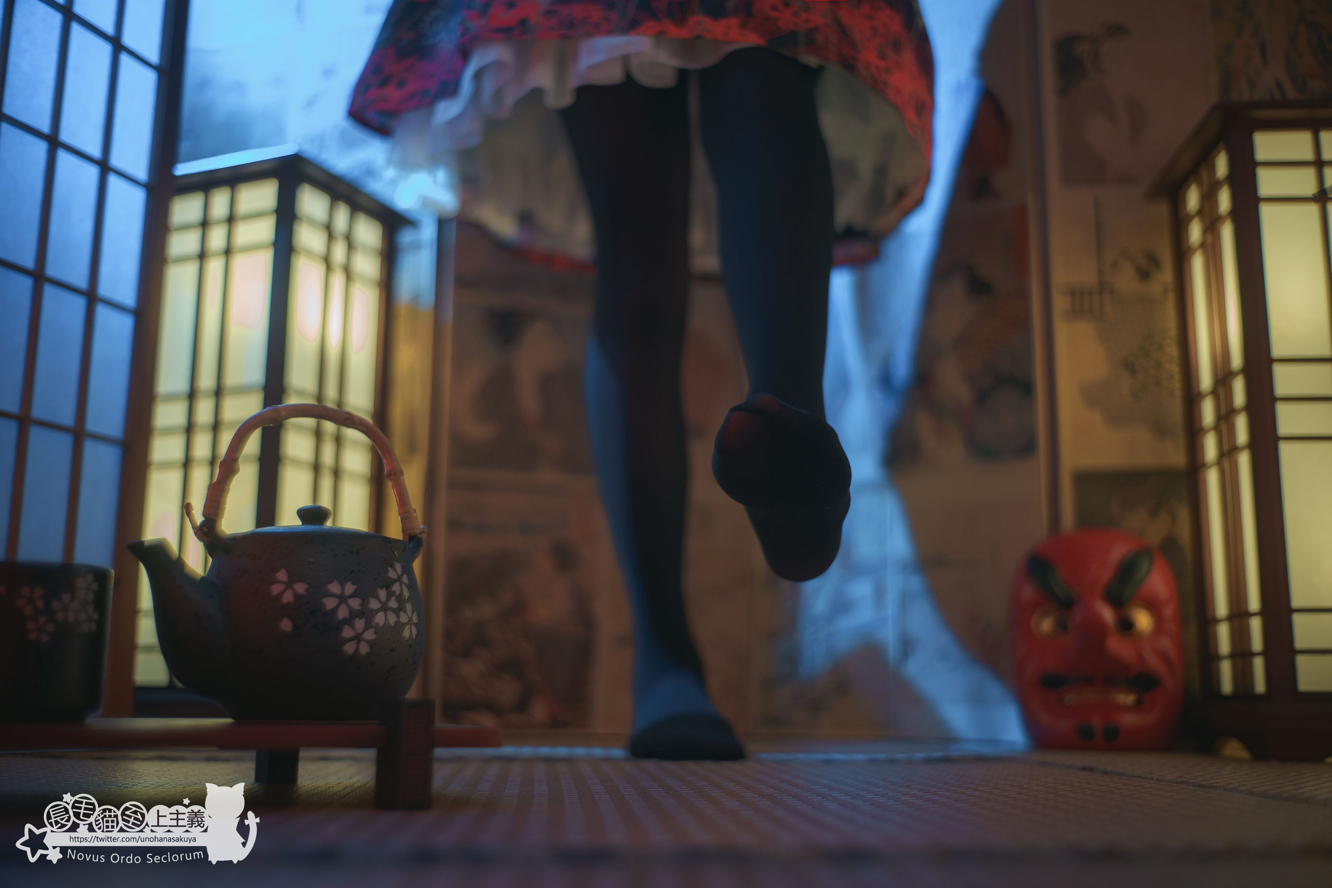 [福利COS] 福利姬木花琳琳是勇者 - 彼岸花の咲く夜に