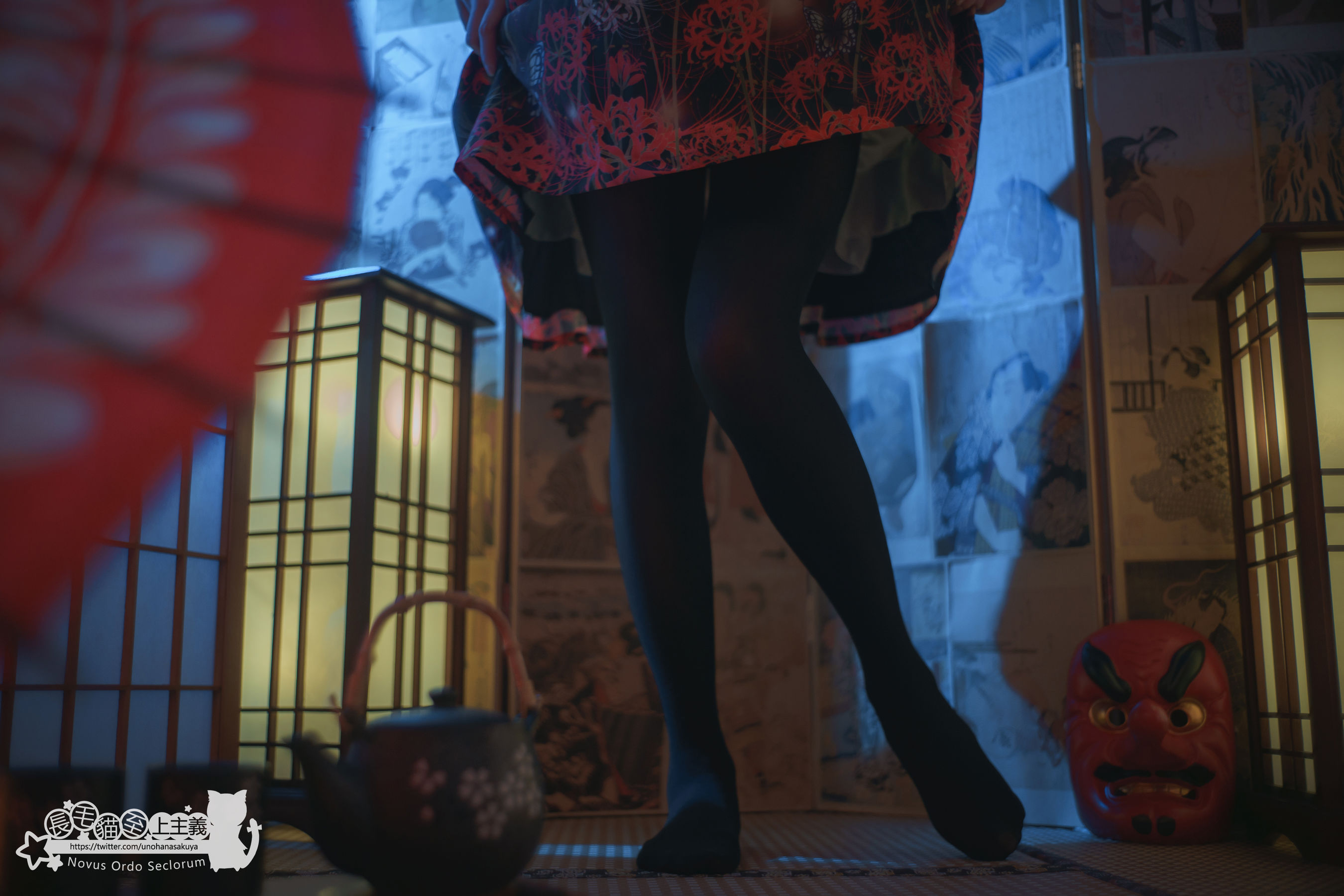 [福利COS] 福利姬木花琳琳是勇者 - 彼岸花の咲く夜に