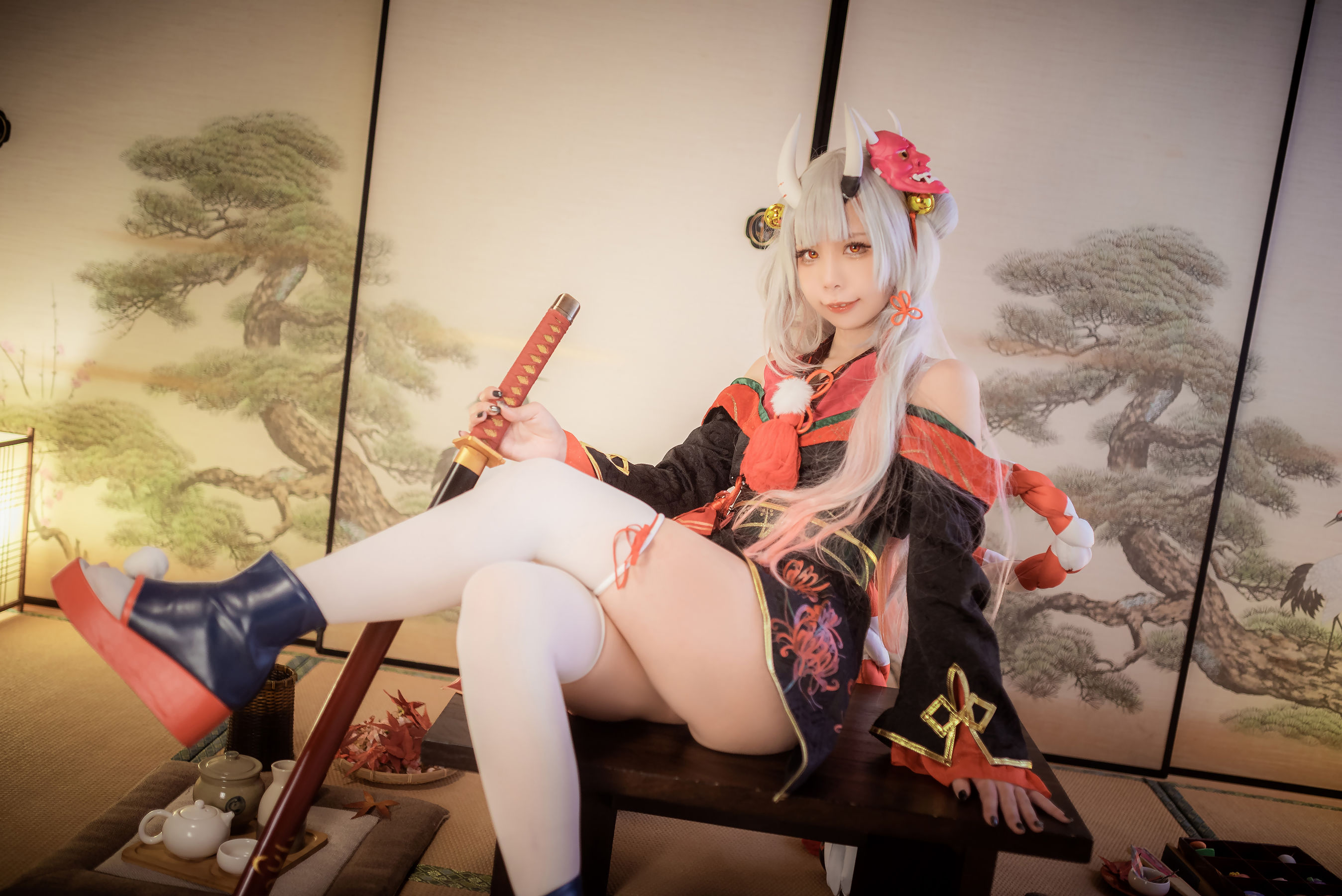 [福利COS] 紫姝 - 百鬼あやめ