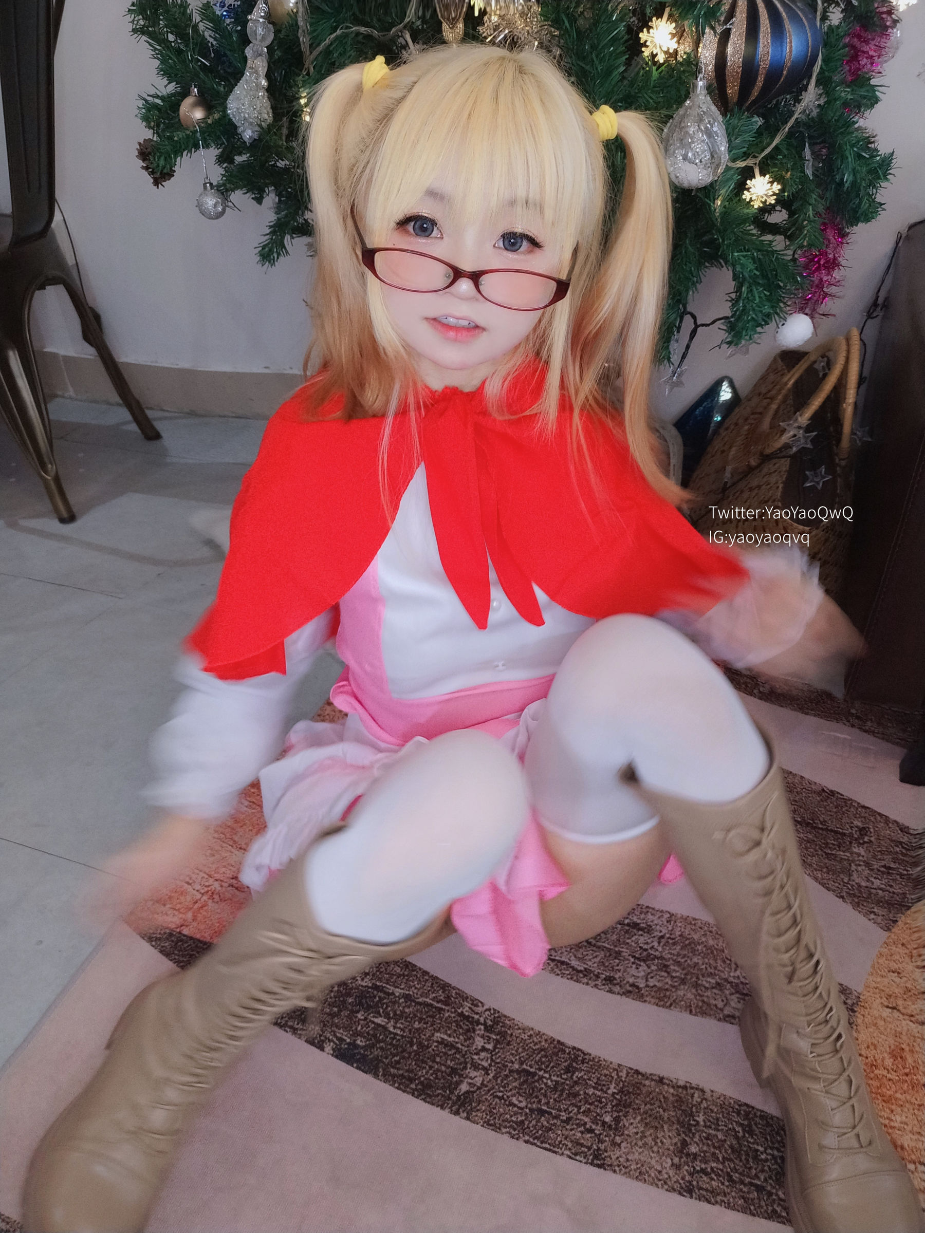 [福利COS] 萌妹子Coser摇摇乐yoyo fantia 12月会员合集 女仆系列
