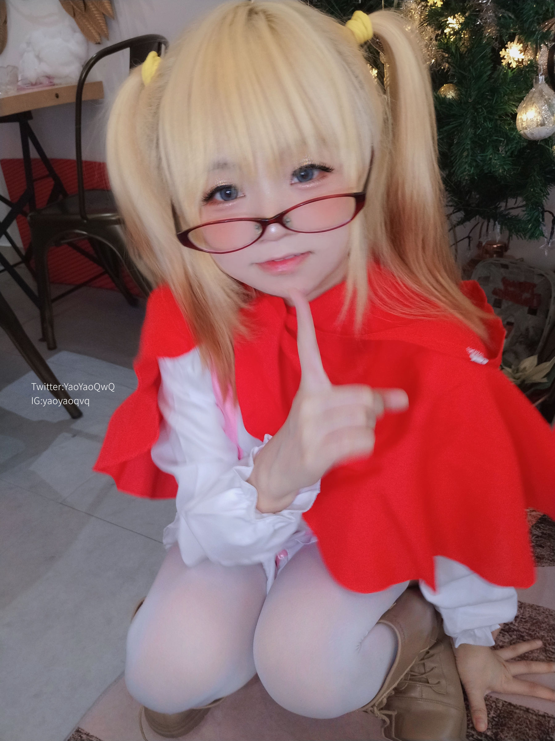 [福利COS] 萌妹子Coser摇摇乐yoyo fantia 12月会员合集 女仆系列