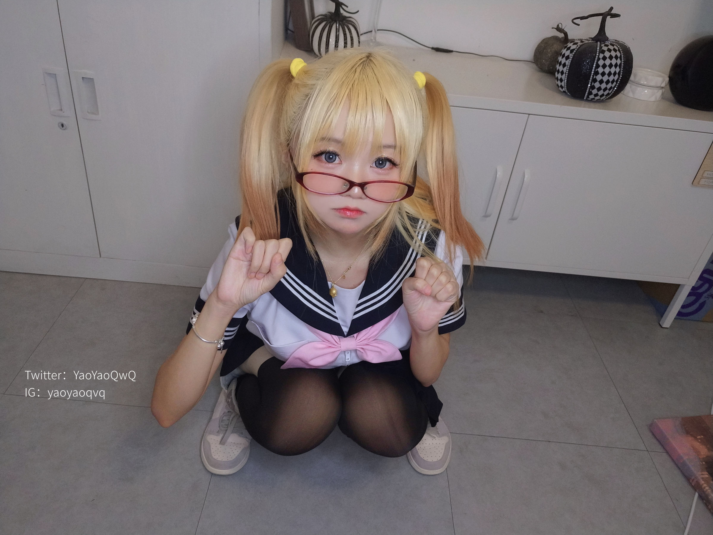 [福利COS] 萌妹子Coser摇摇乐yoyo fantia 22年1月会员合集 Jk系列