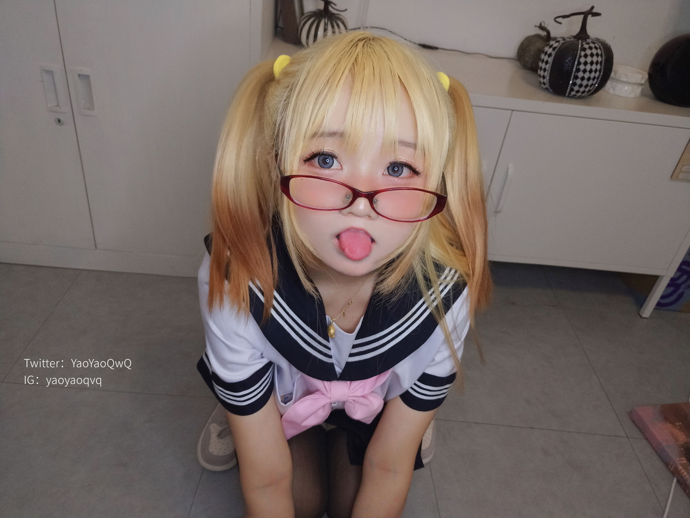 [福利COS] 萌妹子Coser摇摇乐yoyo fantia 22年1月会员合集 Jk系列