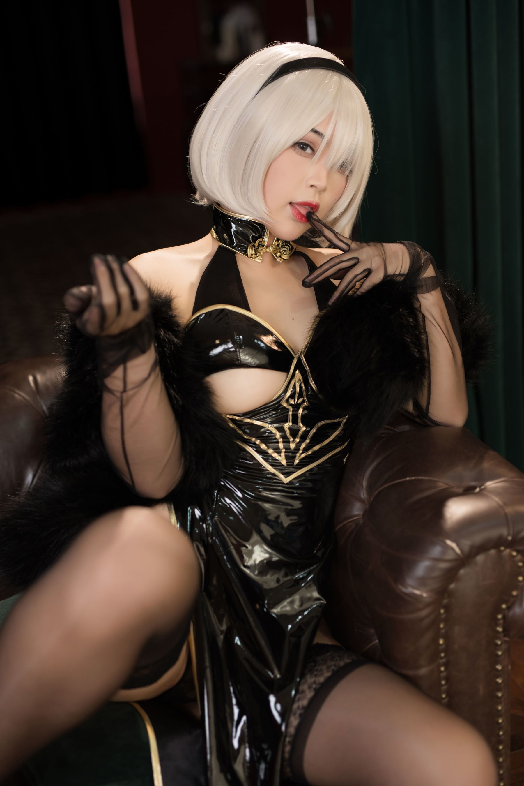 [福利COS] 萌系小姐姐-白烨- - 夜莺x2B
