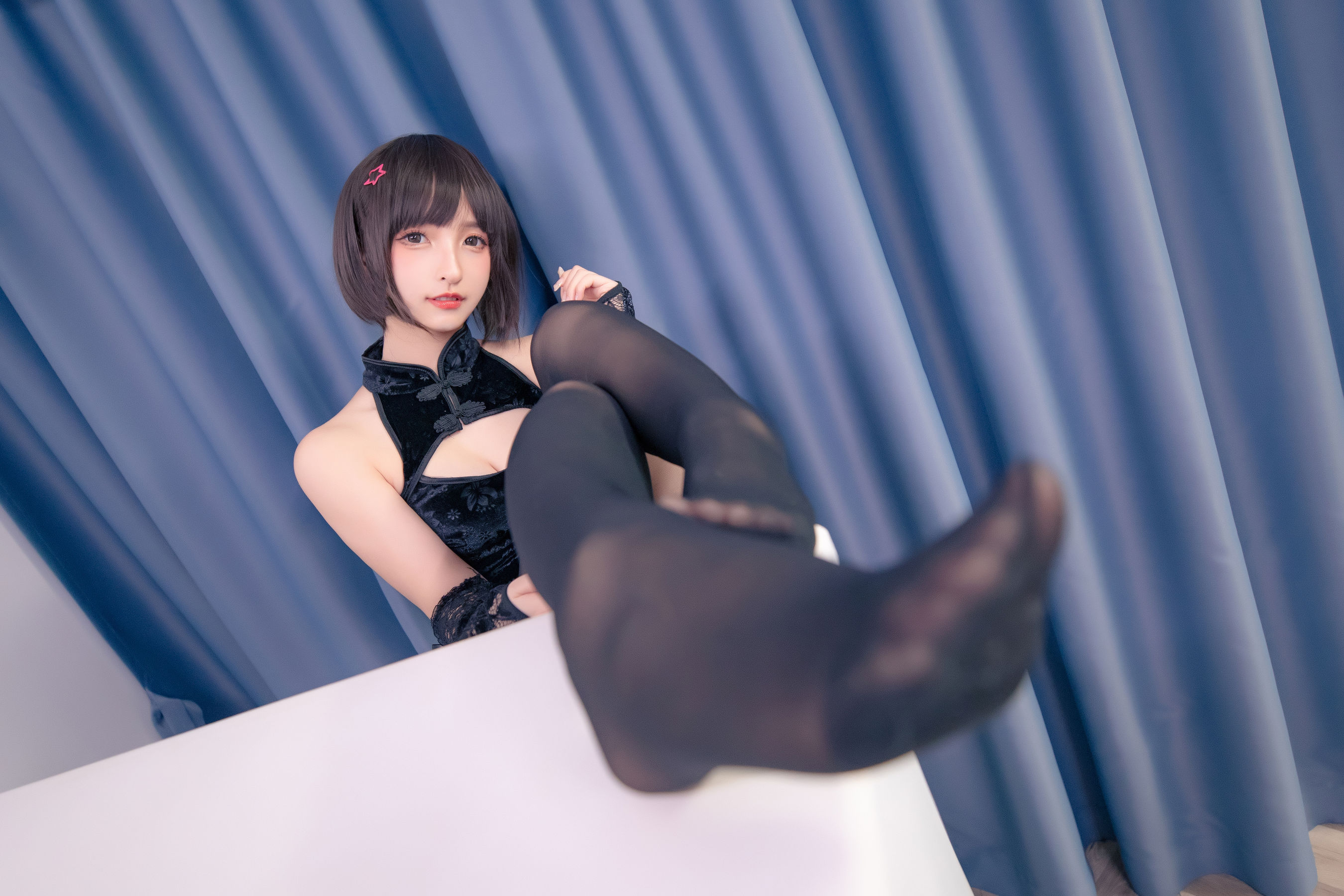 [福利COS] 萝莉神楽板真冬 - 虎年01月微博订阅