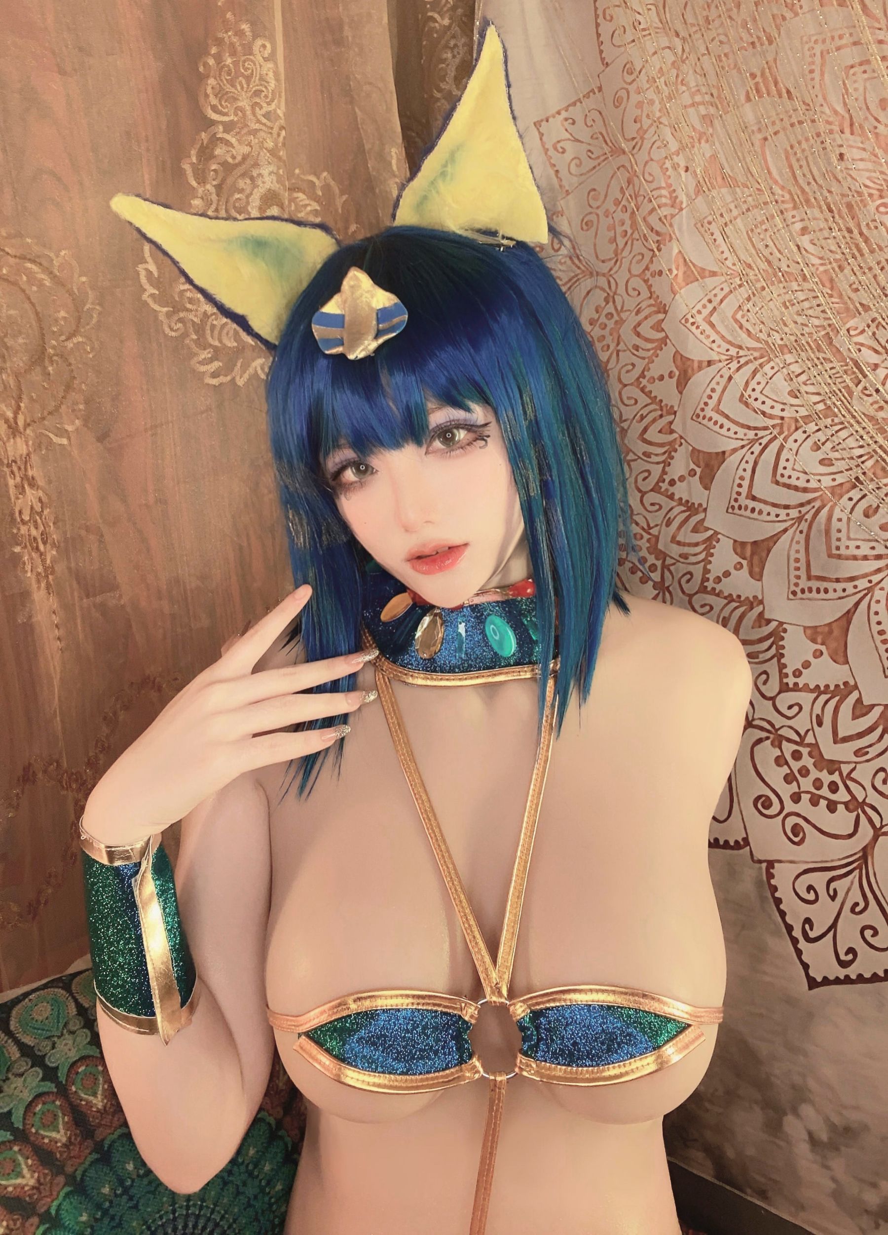 [福利COS] 起司块wii - 埃及猫