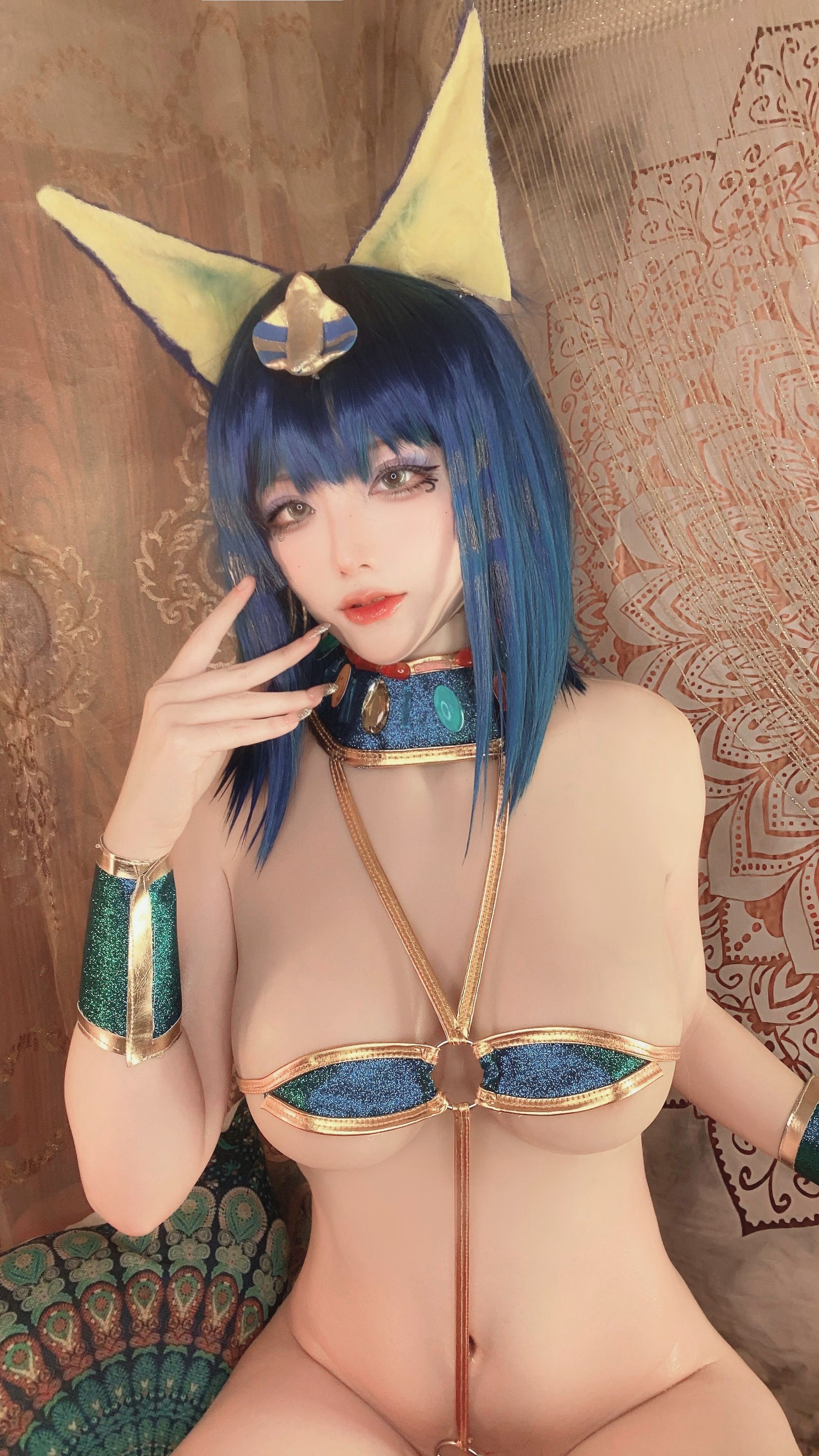 [福利COS] 起司块wii - 埃及猫