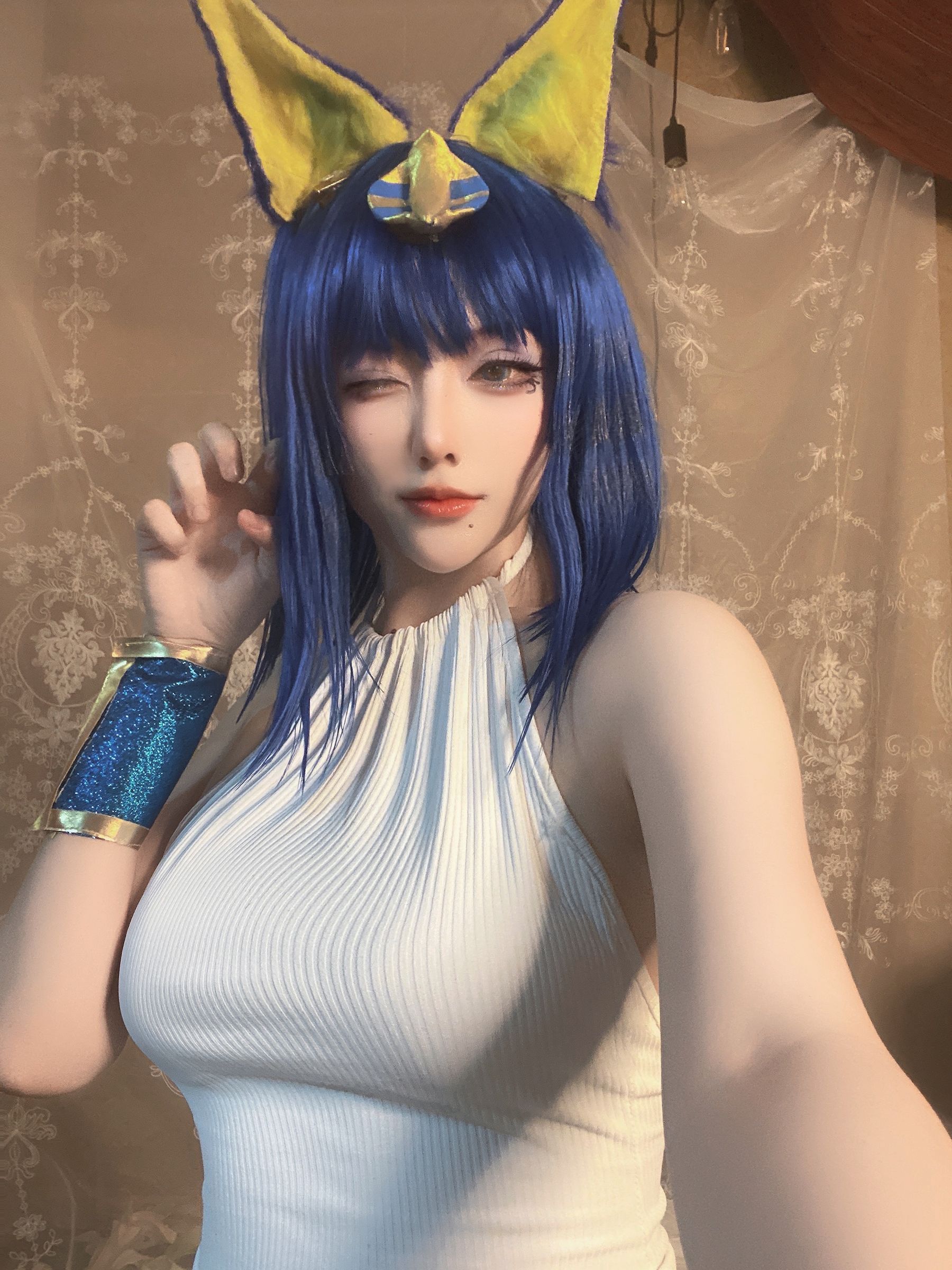 [福利COS] 起司块wii - 埃及猫