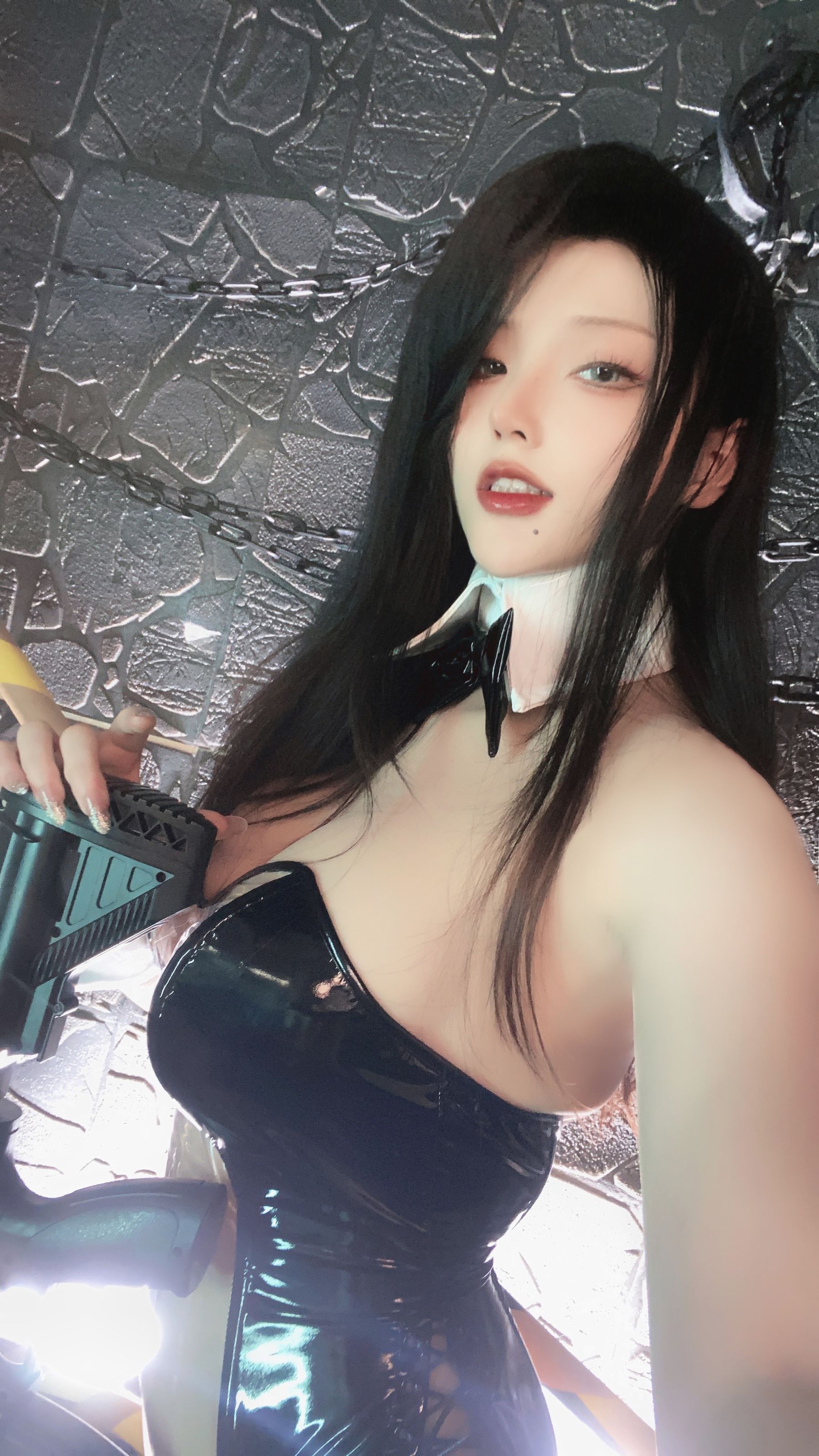 [福利COS] 起司块wii - 透明兔女郎