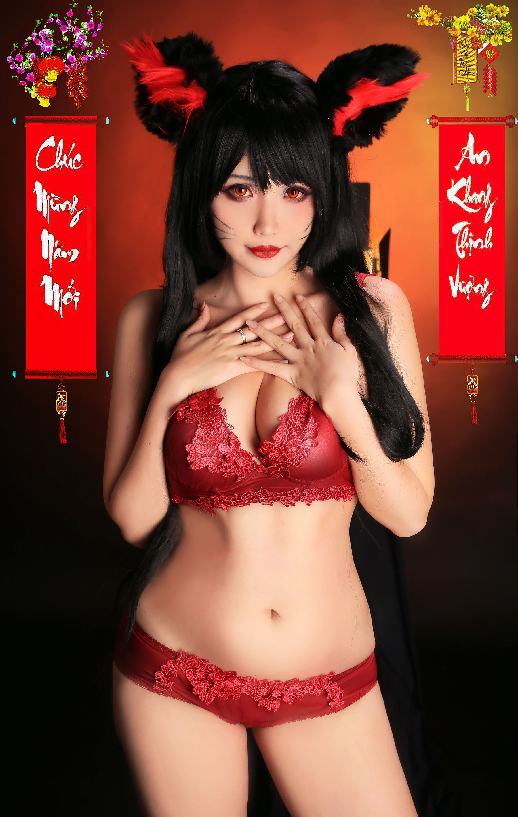 [福利COS] 越裔正妹Hana bunny - Ahri