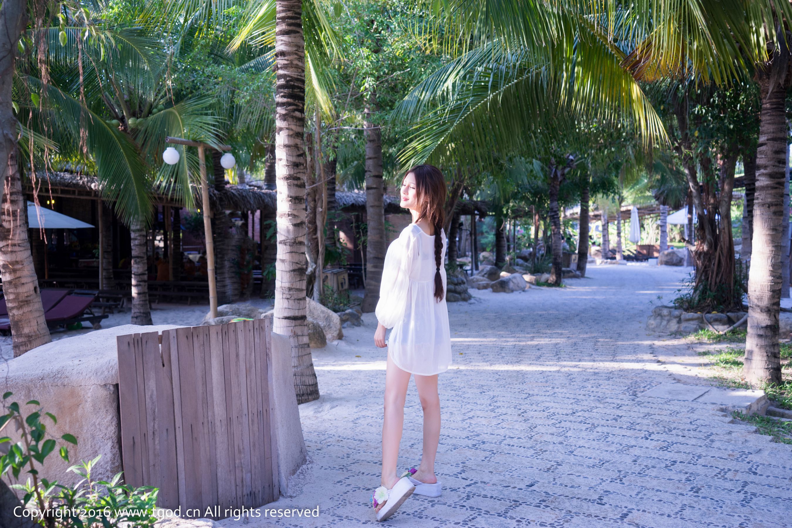 Abby王乔恩《越南芽庄》街拍+健身系列 [推女神TGOD]