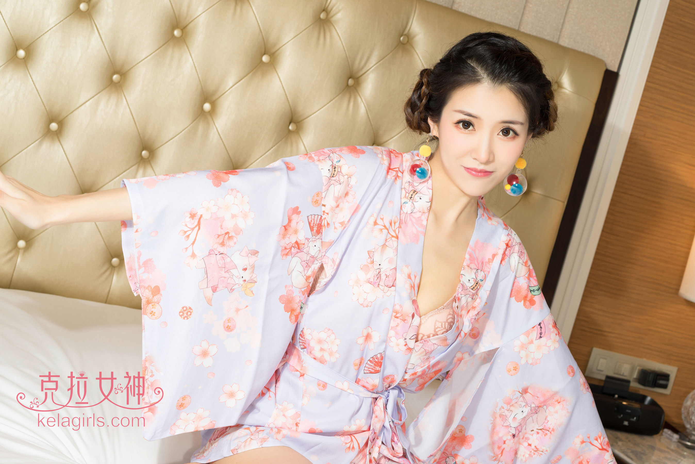 [克拉女神Kelagirls]  恬恬 浪漫樱花