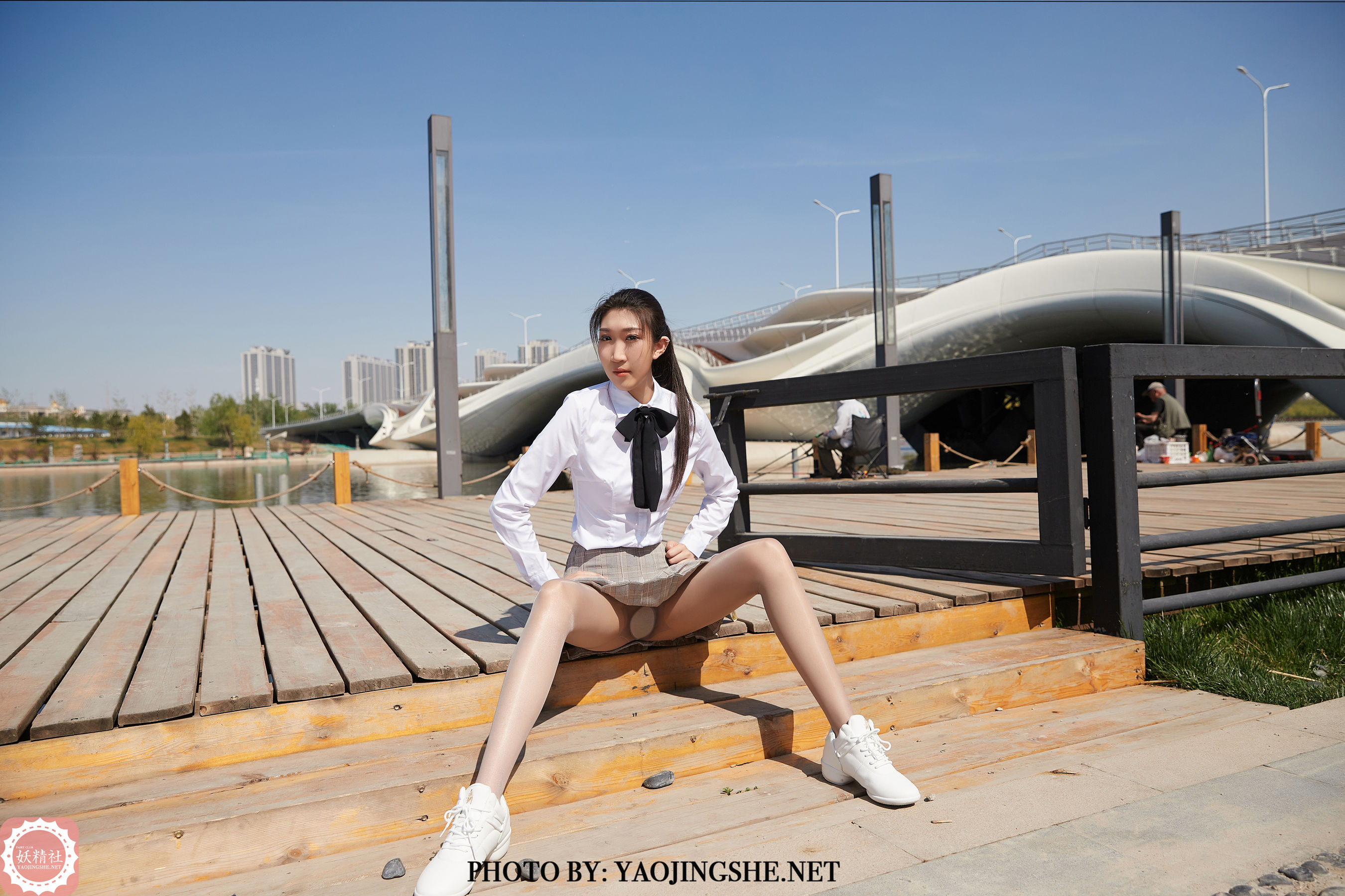 [妖精社YAOJINGSHE] T2010 苏伟 河边学生装