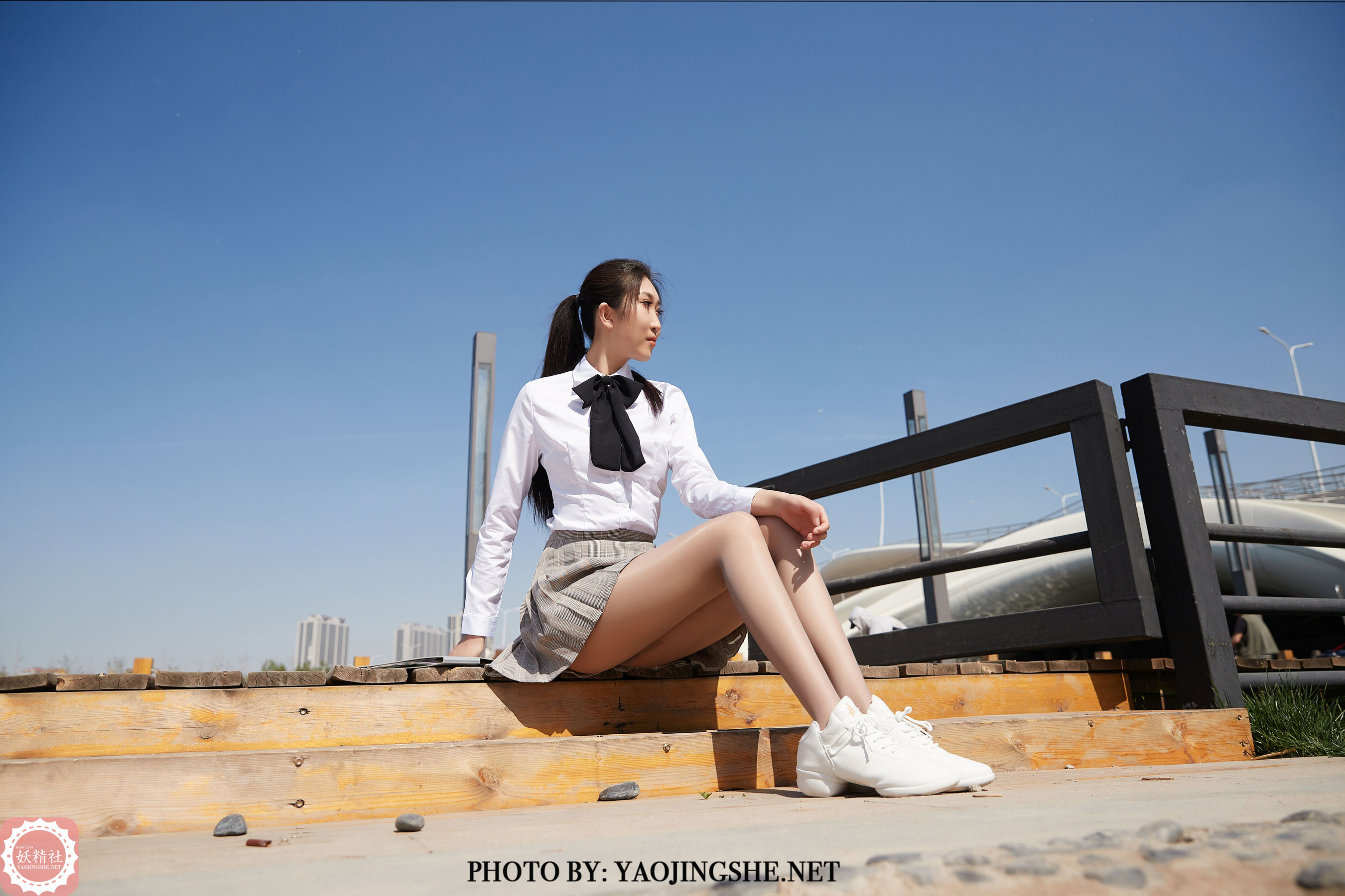 [妖精社YAOJINGSHE] T2010 苏伟 河边学生装