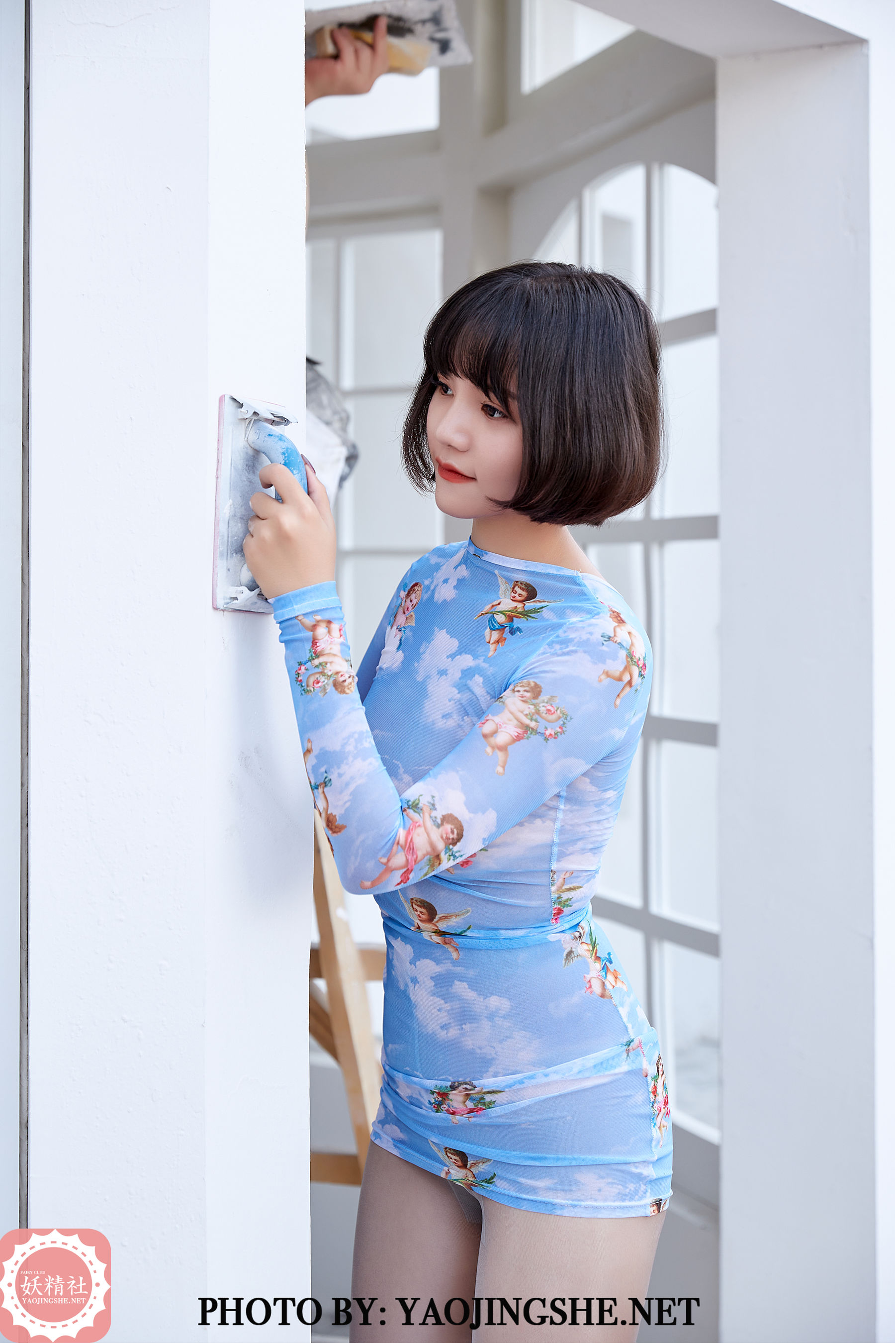 [妖精社YAOJINGSHE] T2035 唐飞飞 装修工