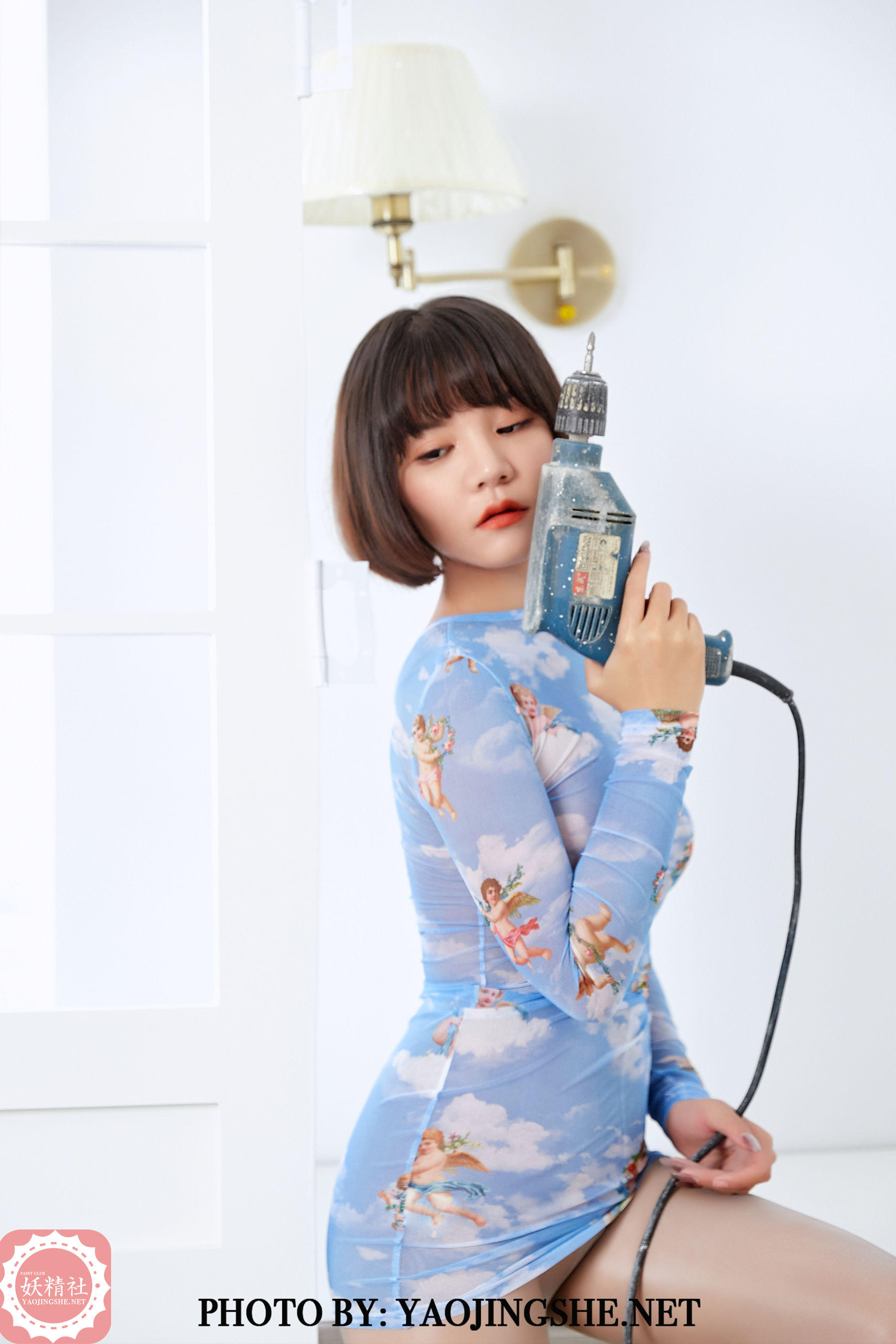 [妖精社YAOJINGSHE] T2035 唐飞飞 装修工