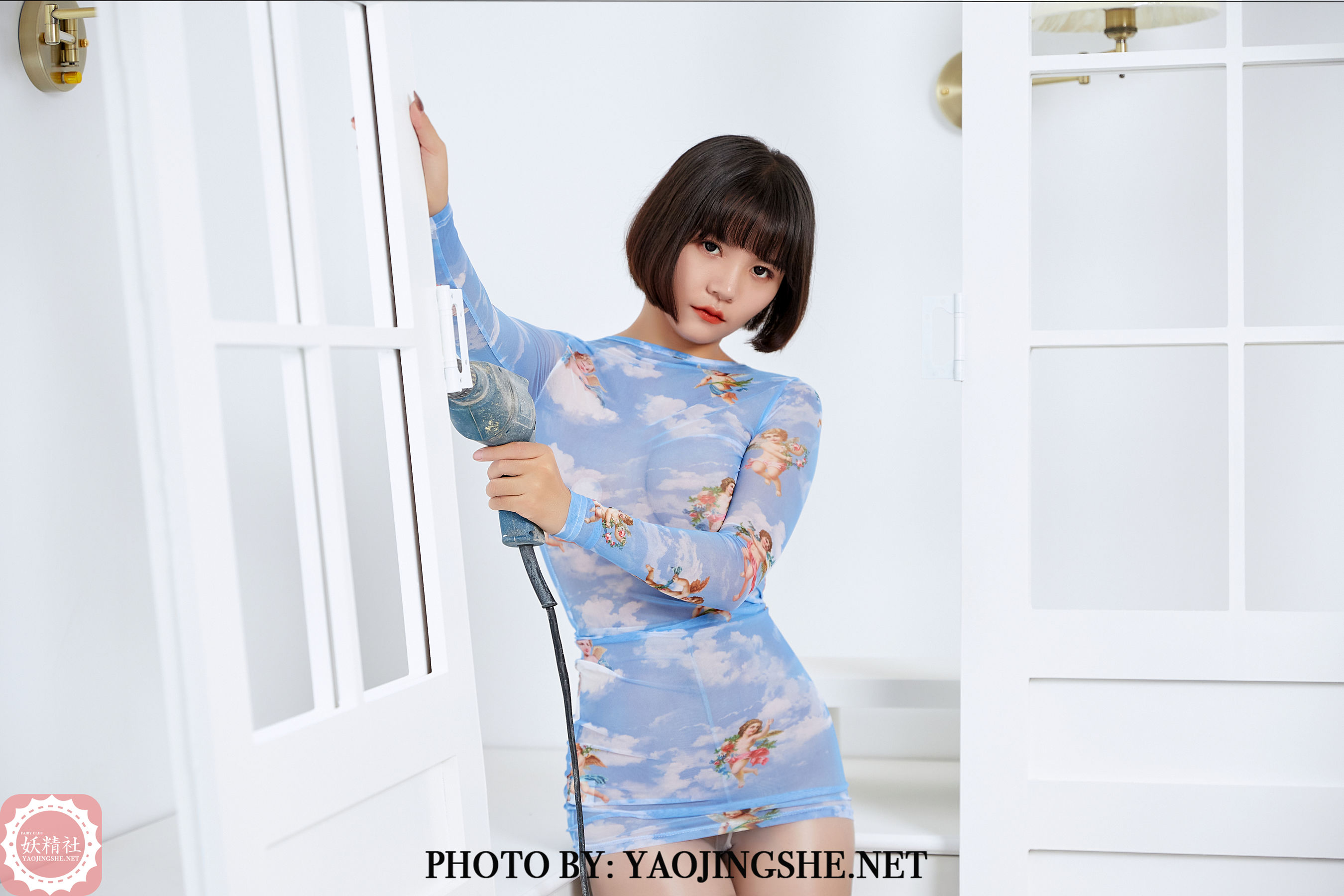 [妖精社YAOJINGSHE] T2035 唐飞飞 装修工