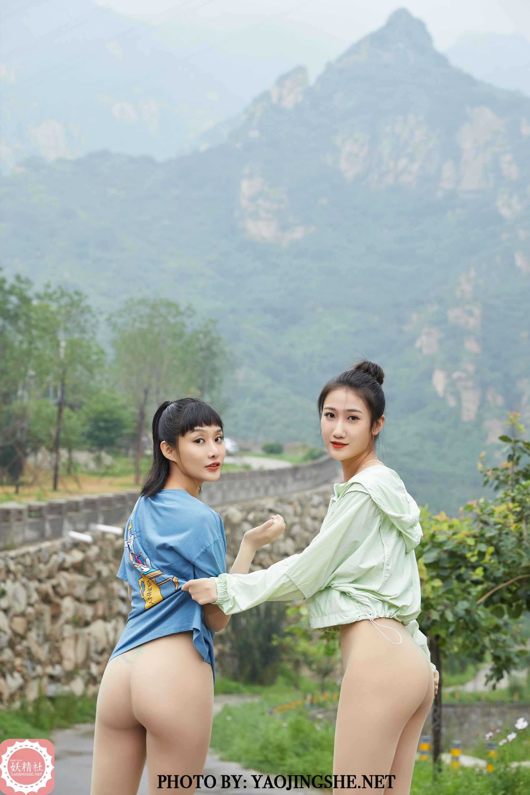 [妖精社YAOJINGSHE] T2040 可可&思文 郊游