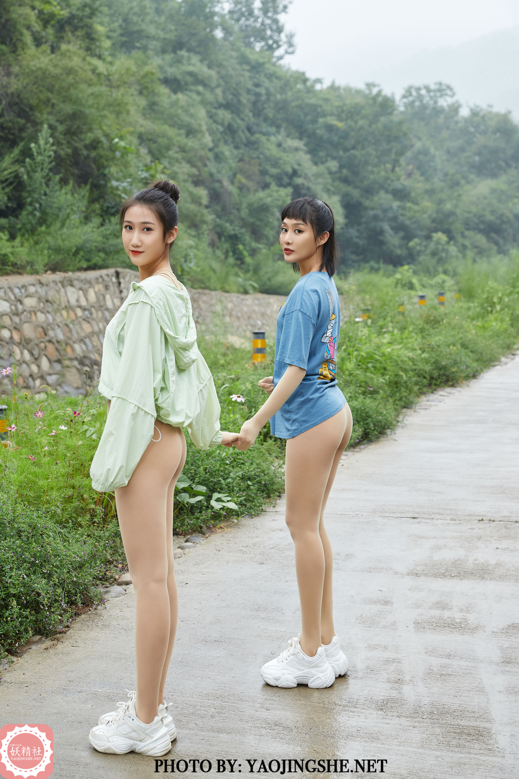 [妖精社YAOJINGSHE] T2040 可可&思文 郊游