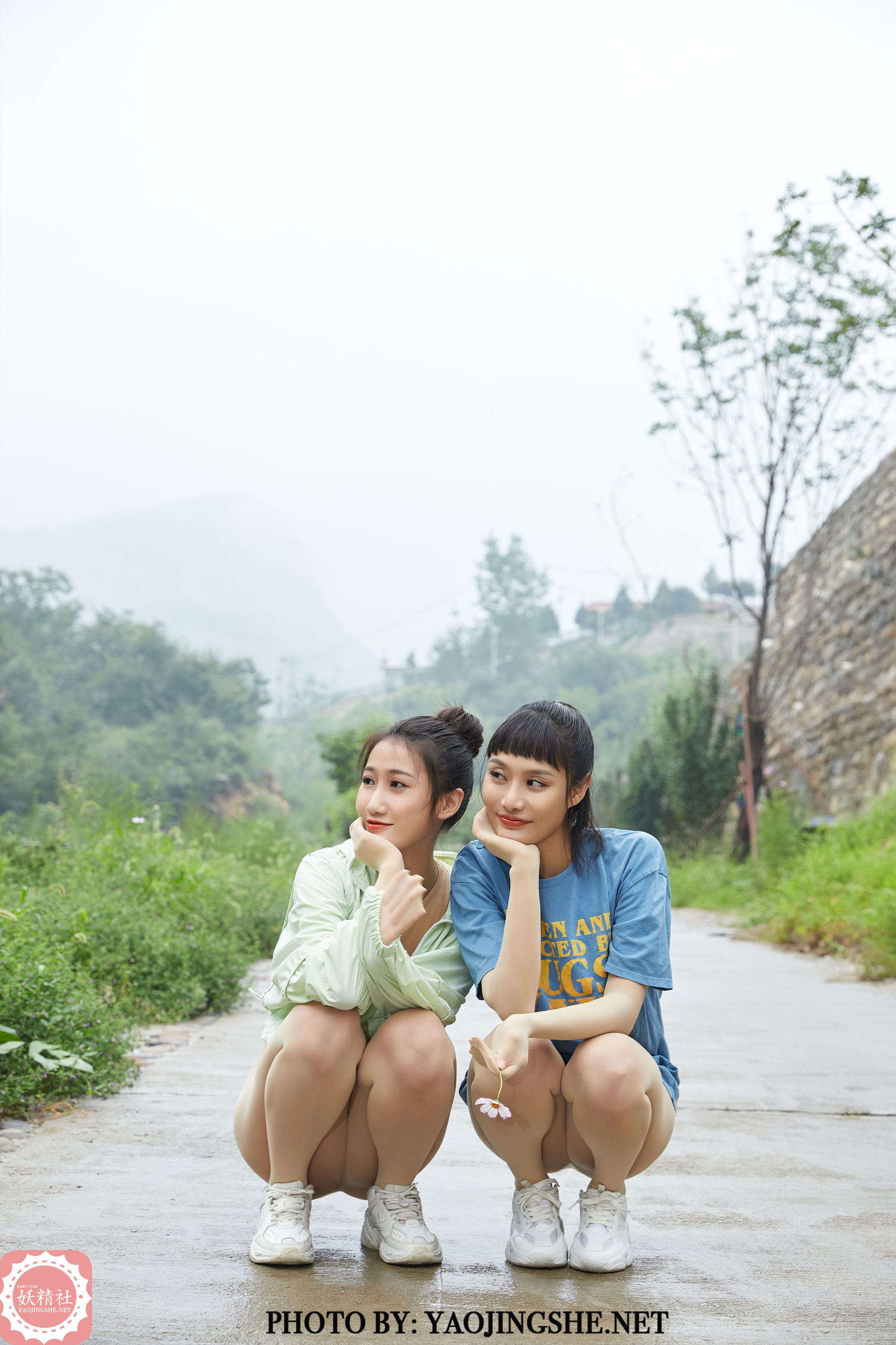 [妖精社YAOJINGSHE] T2040 可可&思文 郊游