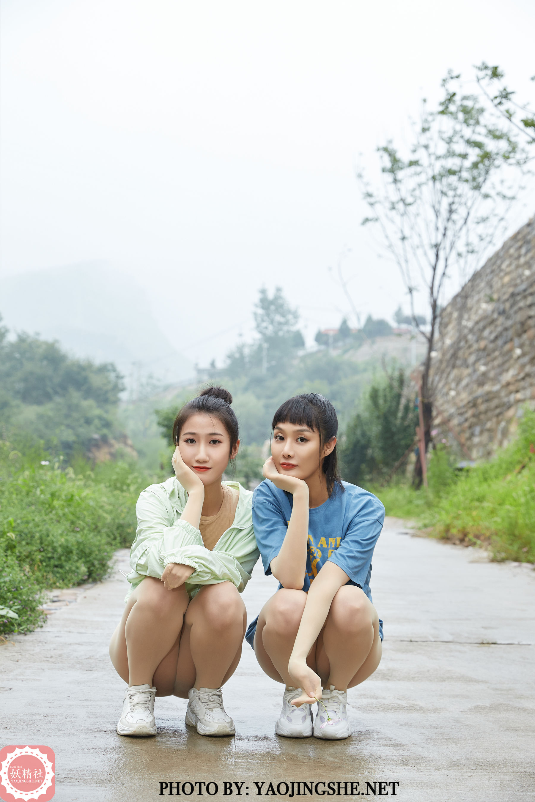 [妖精社YAOJINGSHE] T2040 可可&思文 郊游