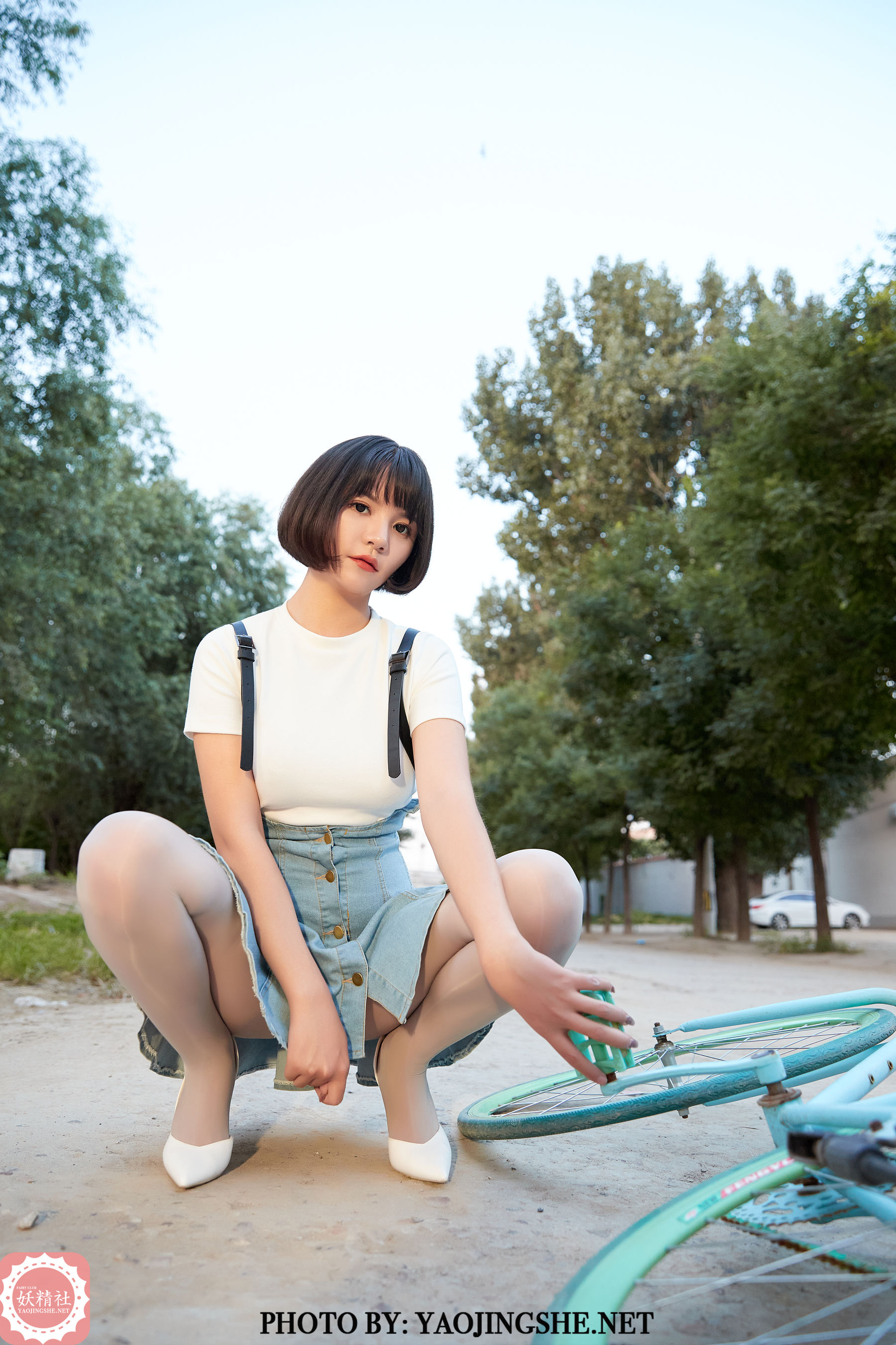 [妖精社YAOJINGSHE] T2043 唐飞飞 回家路上