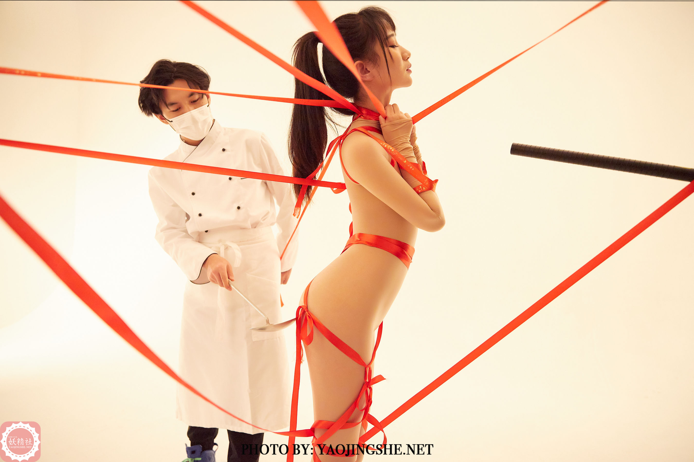 [妖精社YAOJINGSHE] T2111 喵喵 美丝小偷下