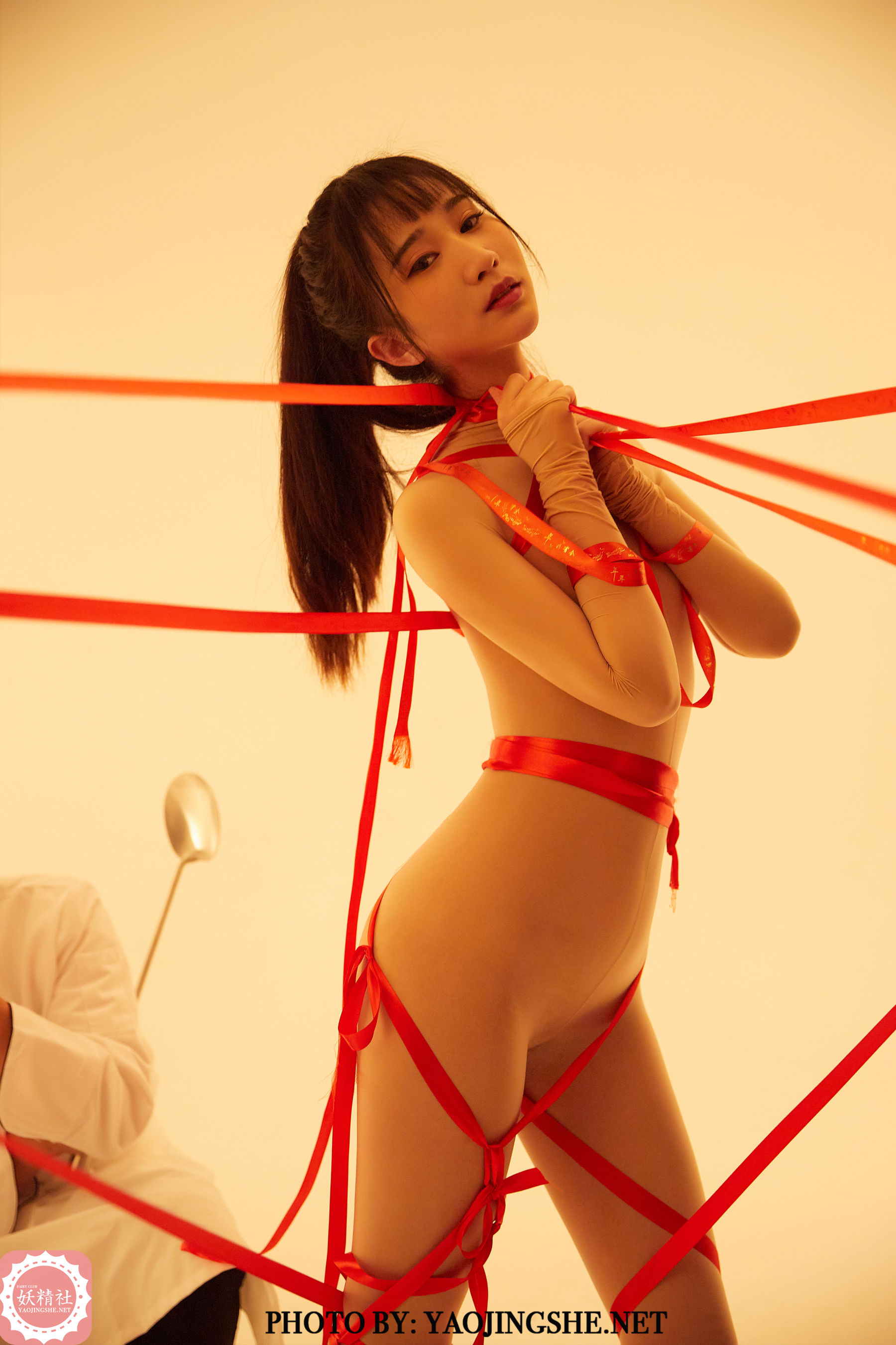 [妖精社YAOJINGSHE] T2111 喵喵 美丝小偷下