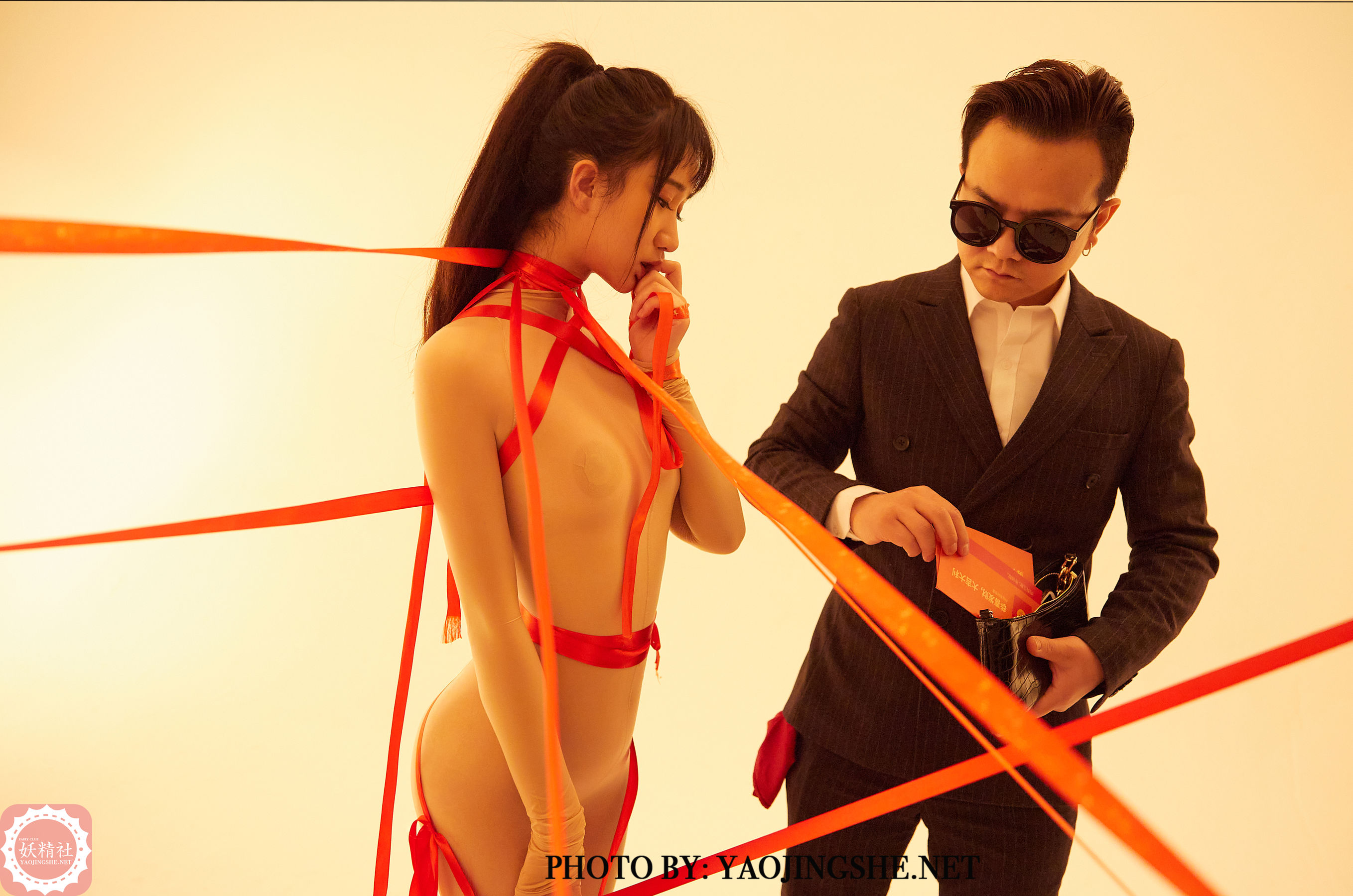 [妖精社YAOJINGSHE] T2111 喵喵 美丝小偷下