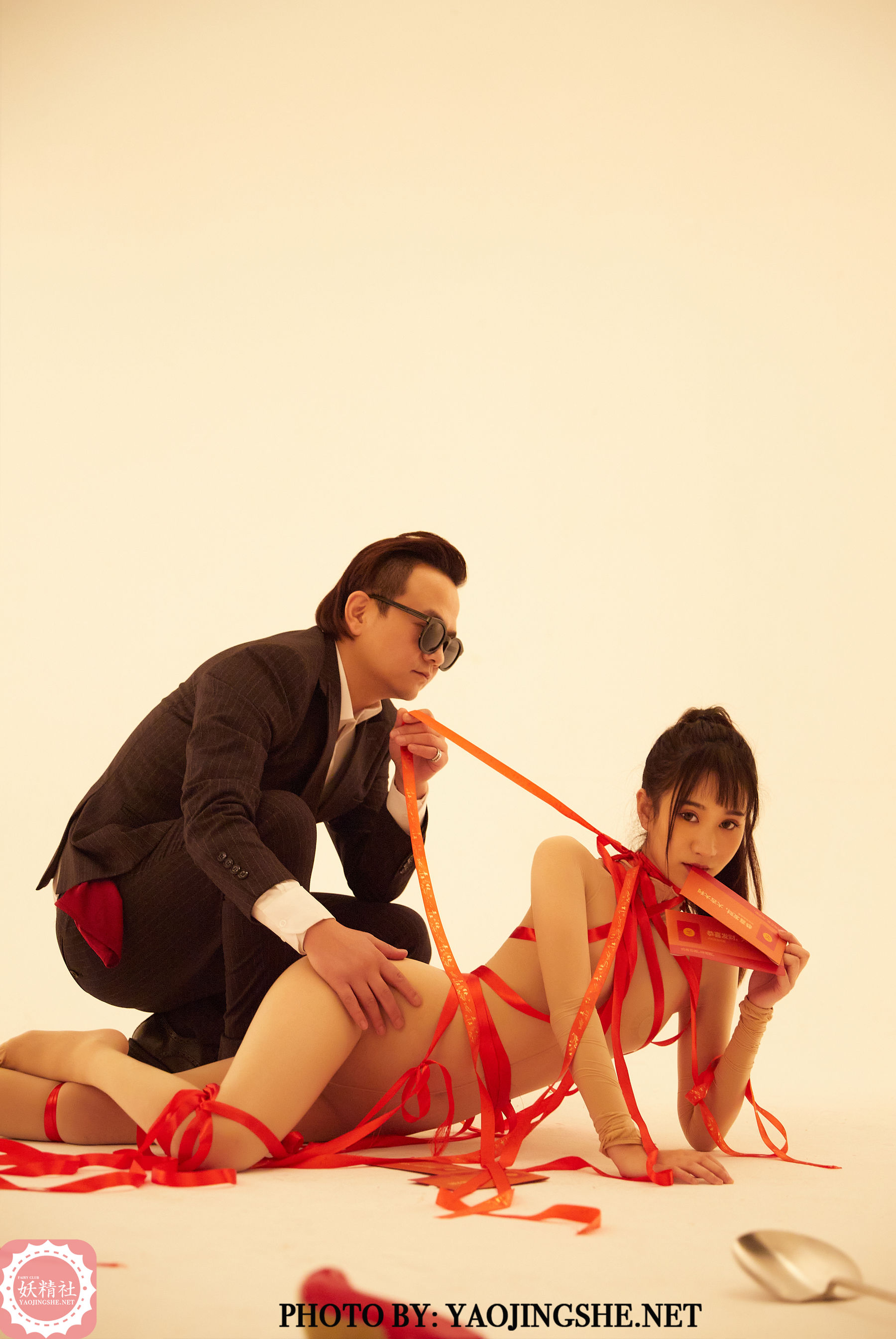 [妖精社YAOJINGSHE] T2111 喵喵 美丝小偷下