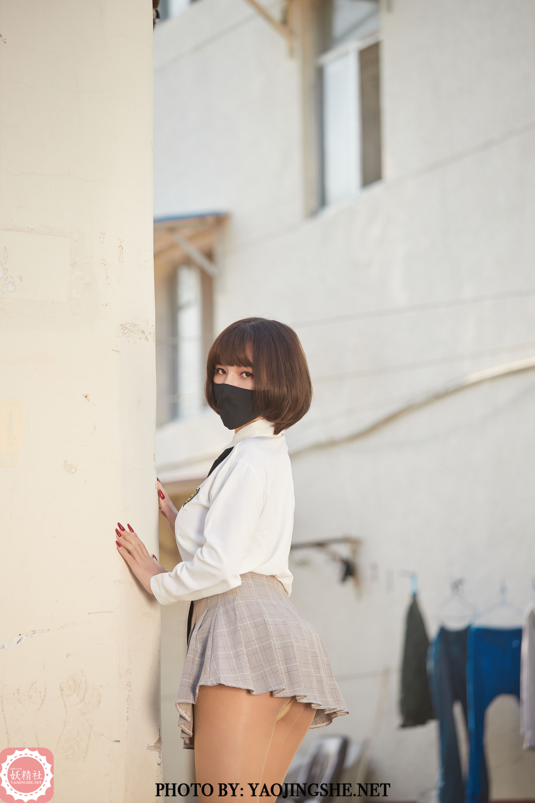 [妖精社YAOJINGSHE] T2123 唐飞飞 胡同里的学妹