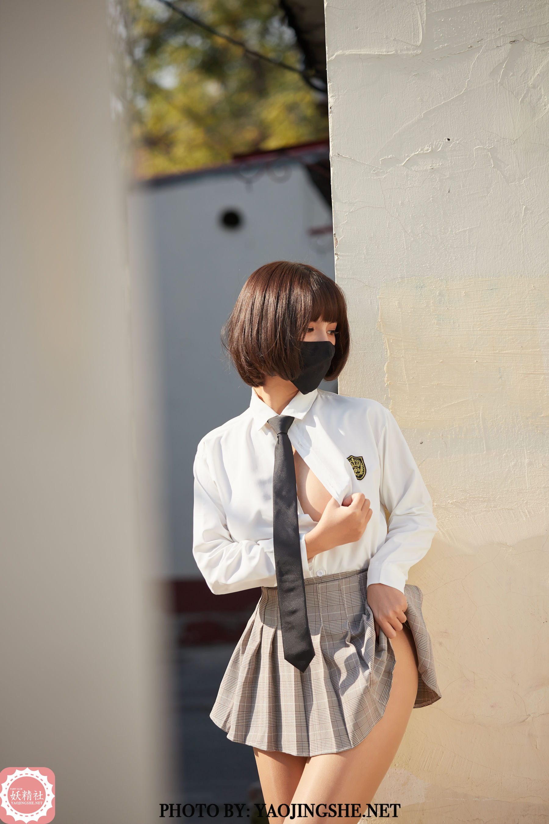 [妖精社YAOJINGSHE] T2123 唐飞飞 胡同里的学妹
