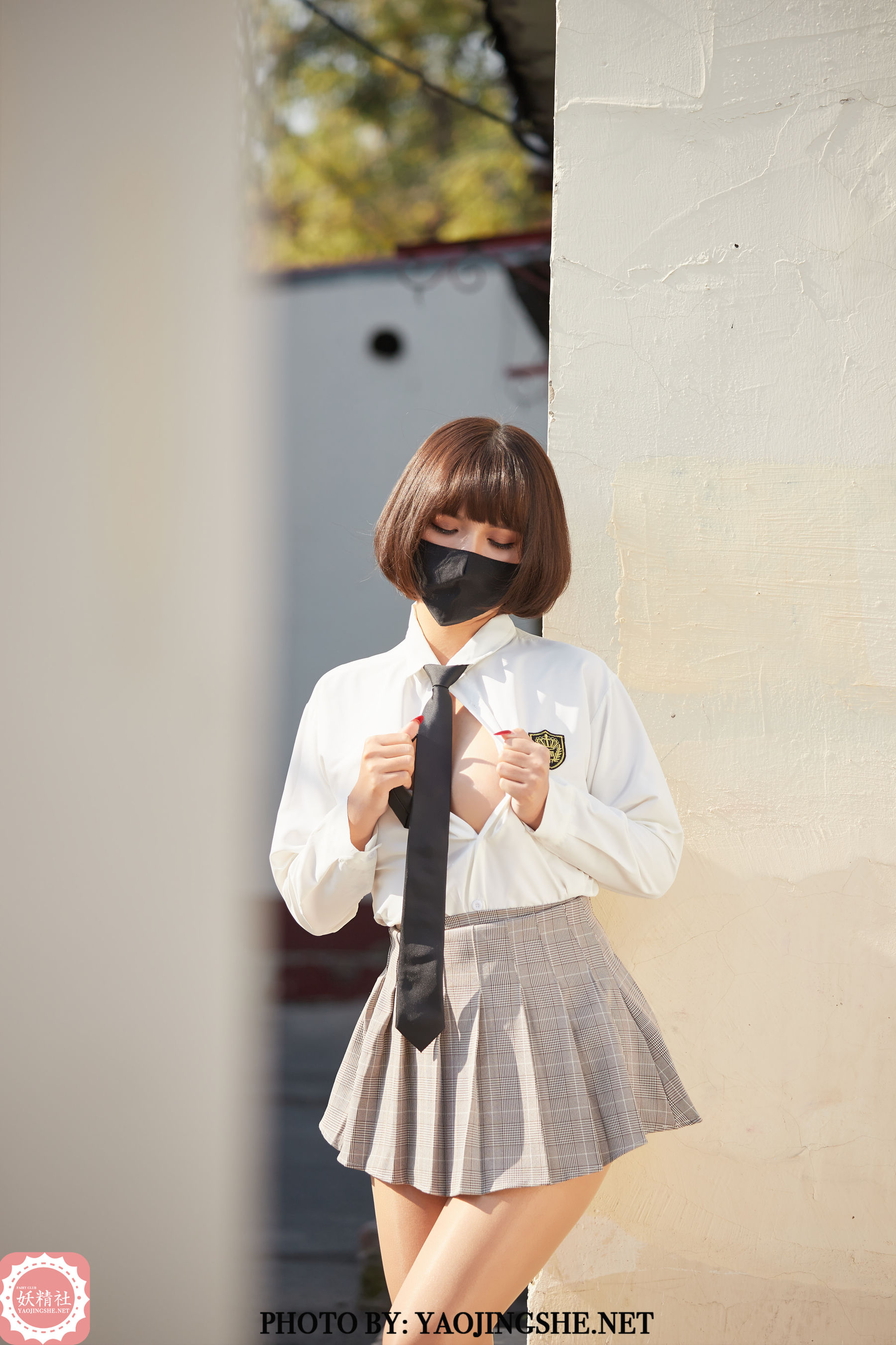 [妖精社YAOJINGSHE] T2123 唐飞飞 胡同里的学妹
