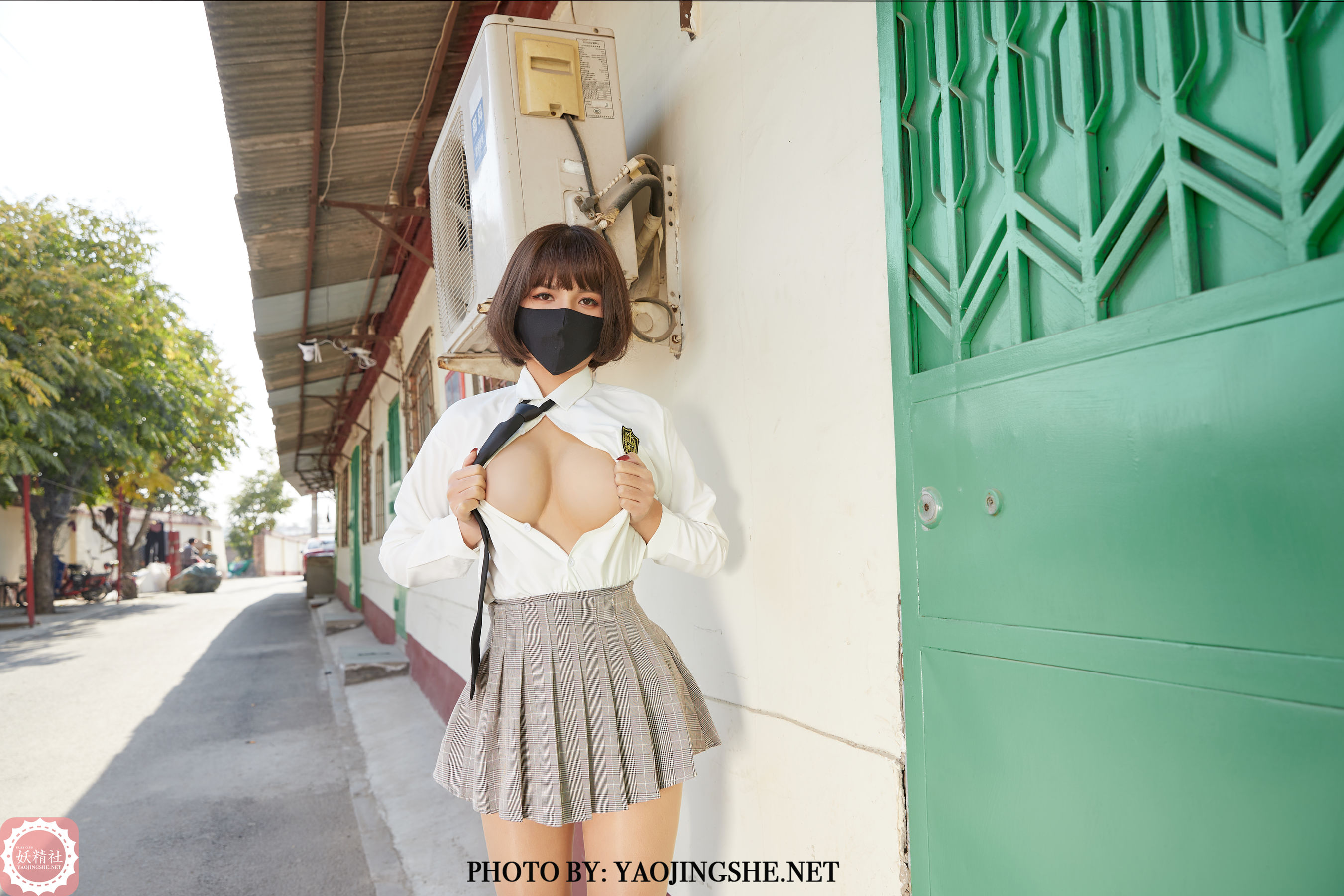 [妖精社YAOJINGSHE] T2123 唐飞飞 胡同里的学妹