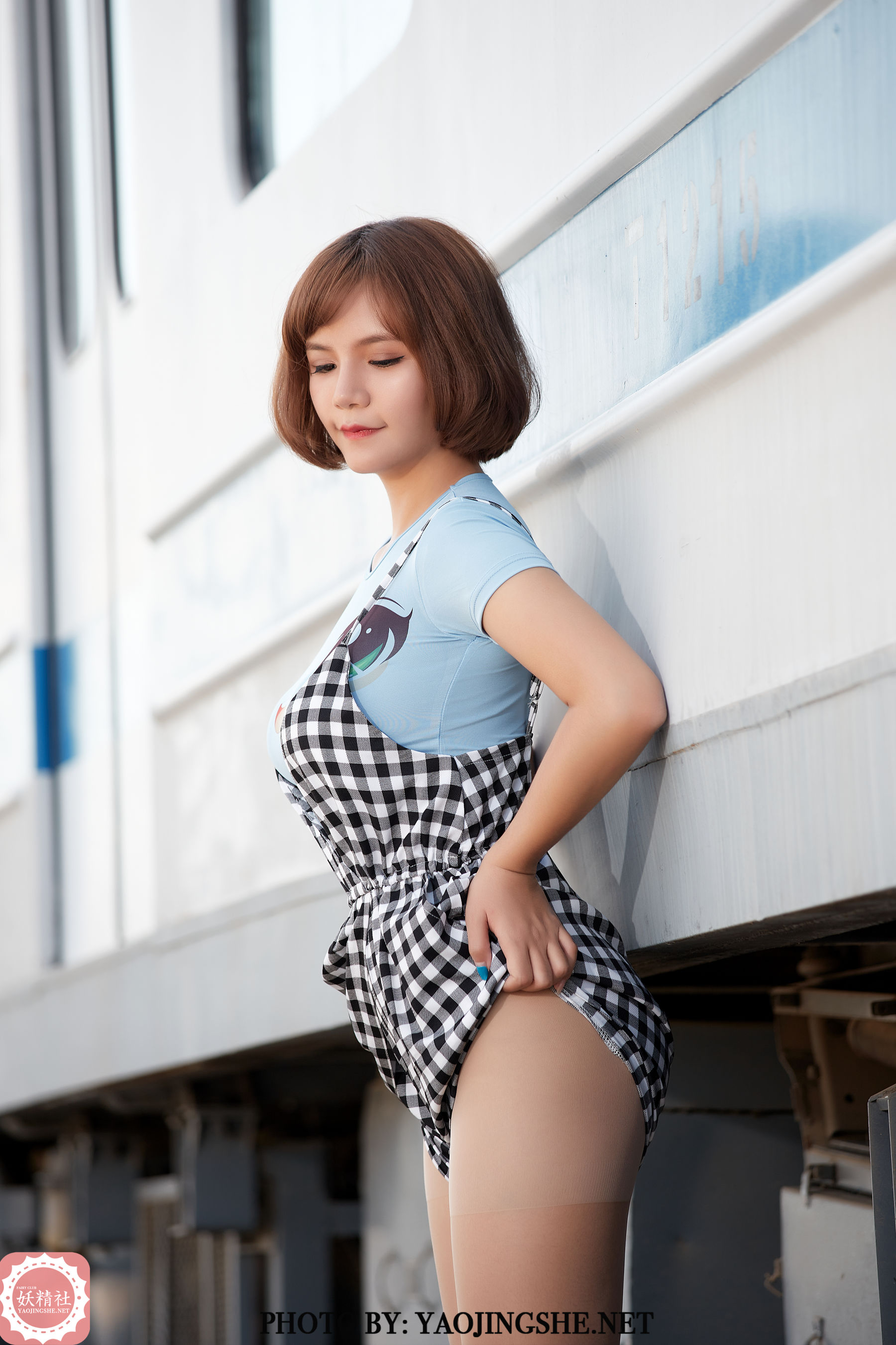 [妖精社YAOJINGSHE] T2129 唐飞飞 丝之年代