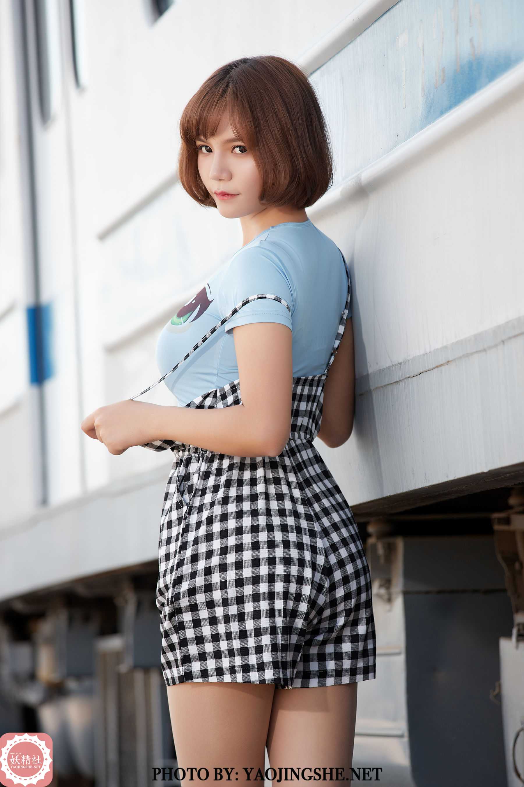 [妖精社YAOJINGSHE] T2129 唐飞飞 丝之年代