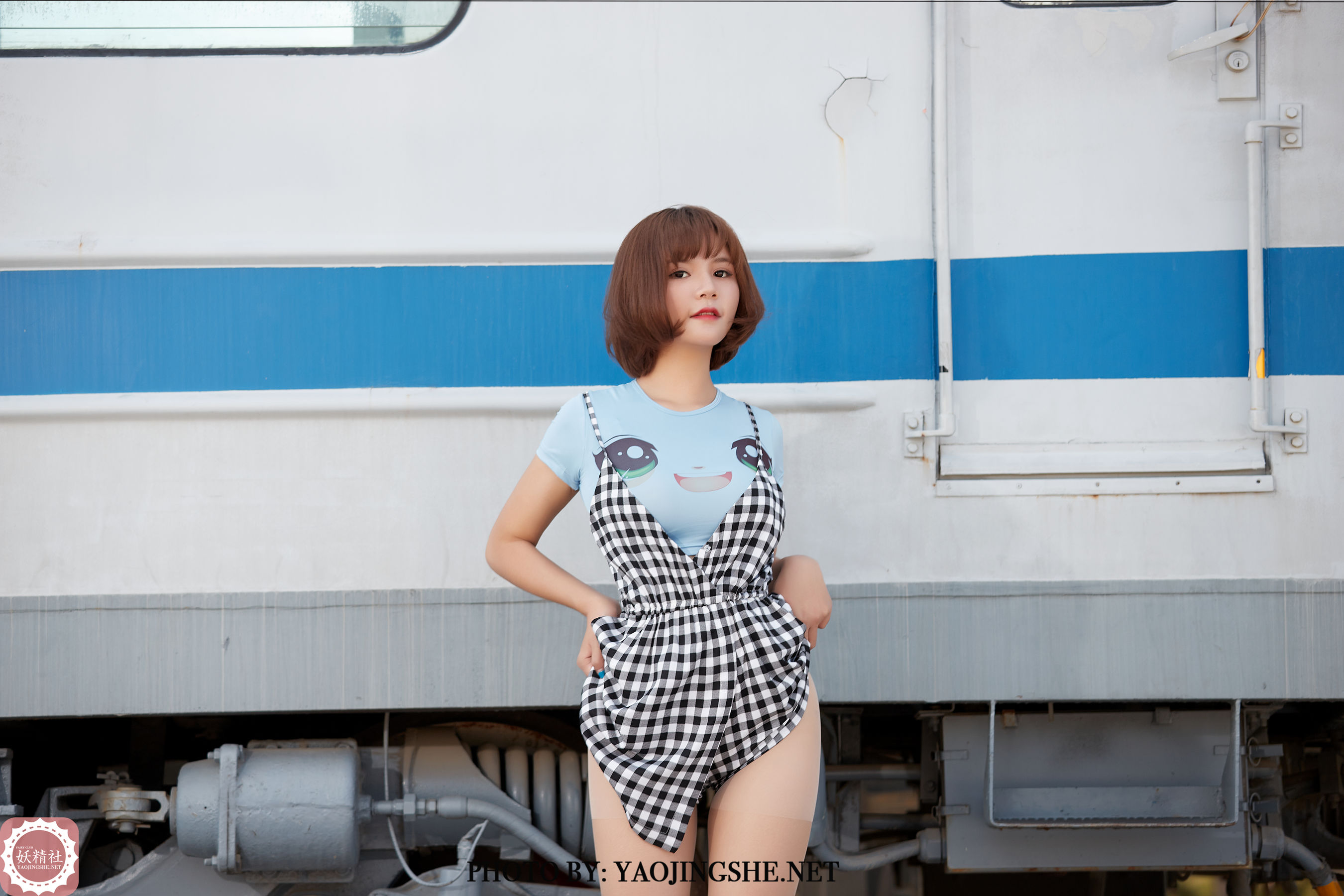 [妖精社YAOJINGSHE] T2129 唐飞飞 丝之年代