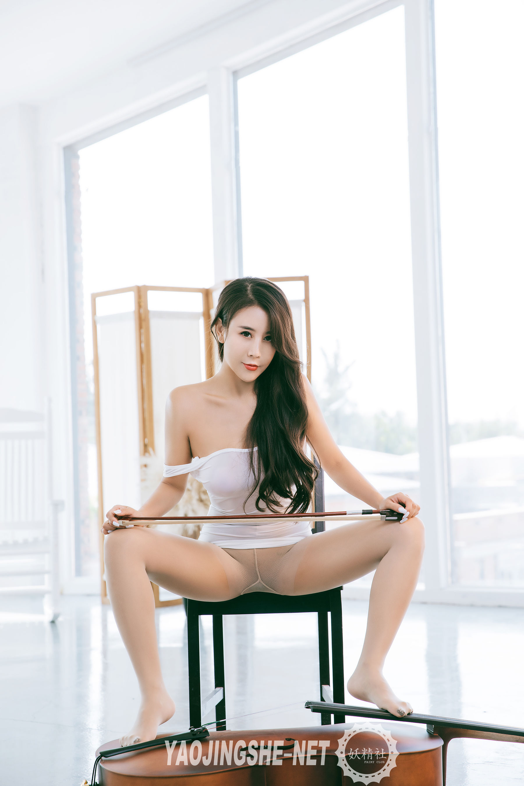 [妖精社YAOJINGSHE] V1901 紫嫣 美丝大提琴