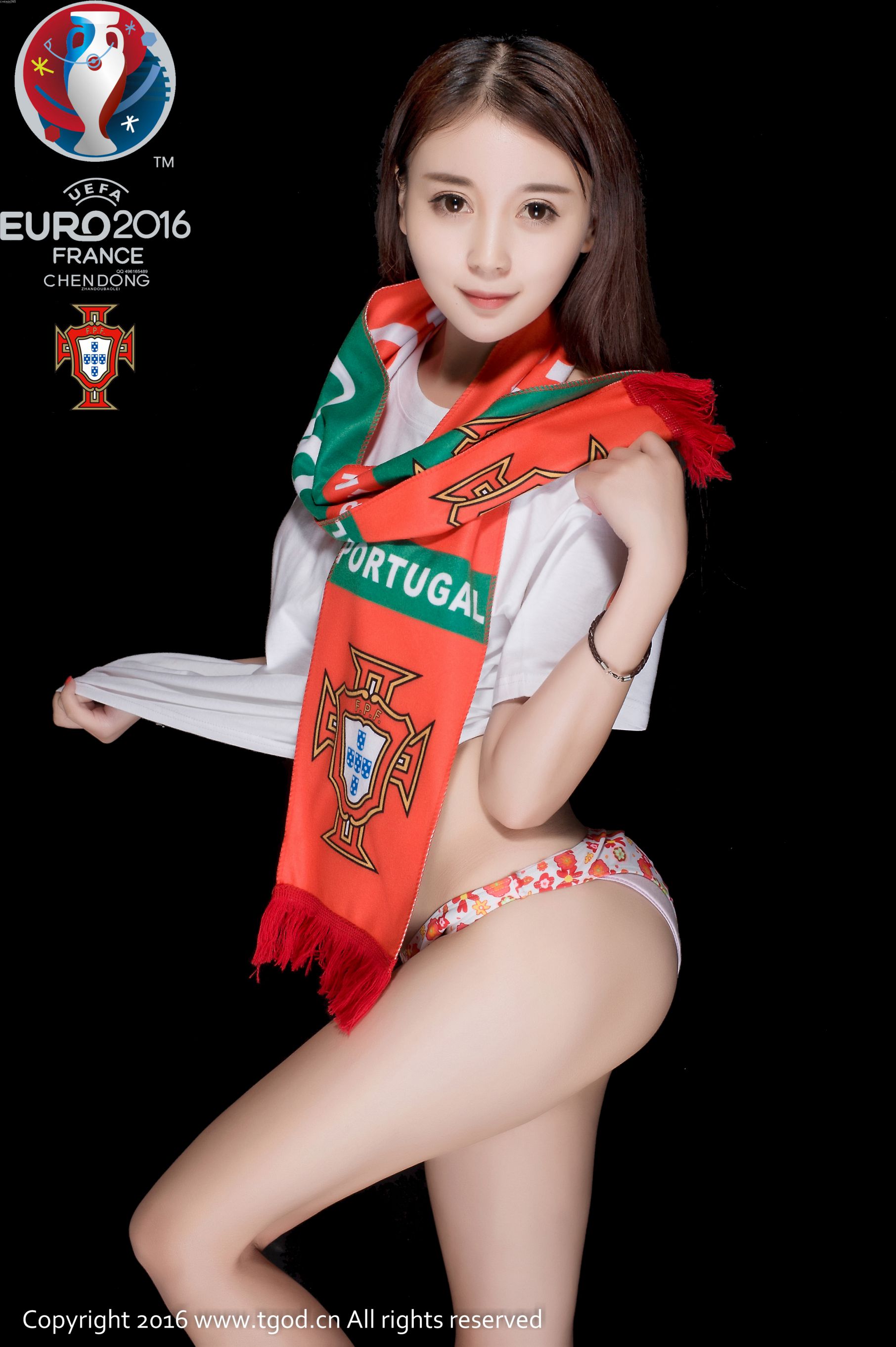 [推女神TGOD] 赵小米/海杨/露露/罗珊/伊伊Eva/展如《足球宝贝》 写真合集