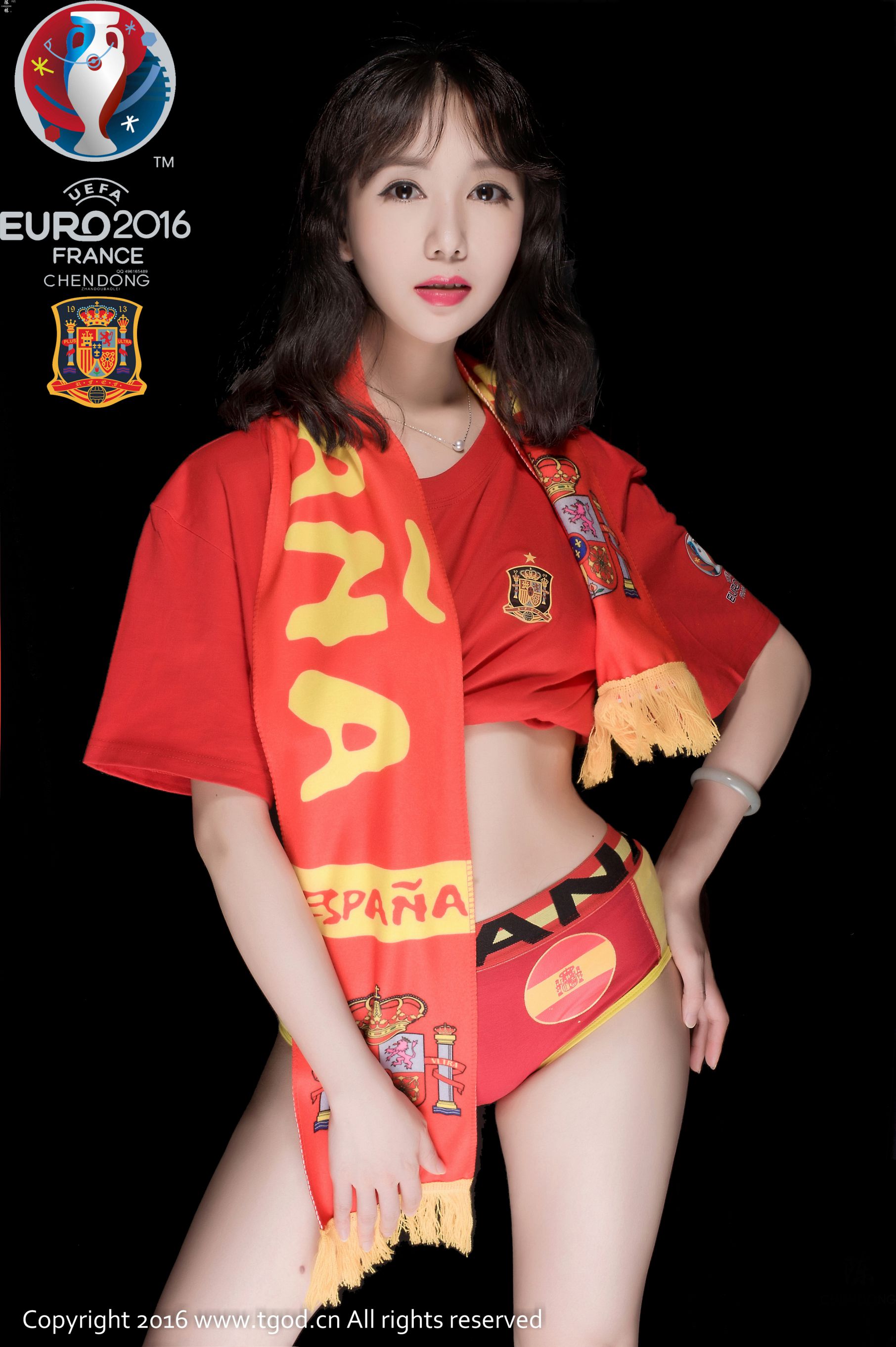 [推女神TGOD] 赵小米/海杨/露露/罗珊/伊伊Eva/展如《足球宝贝》 写真合集