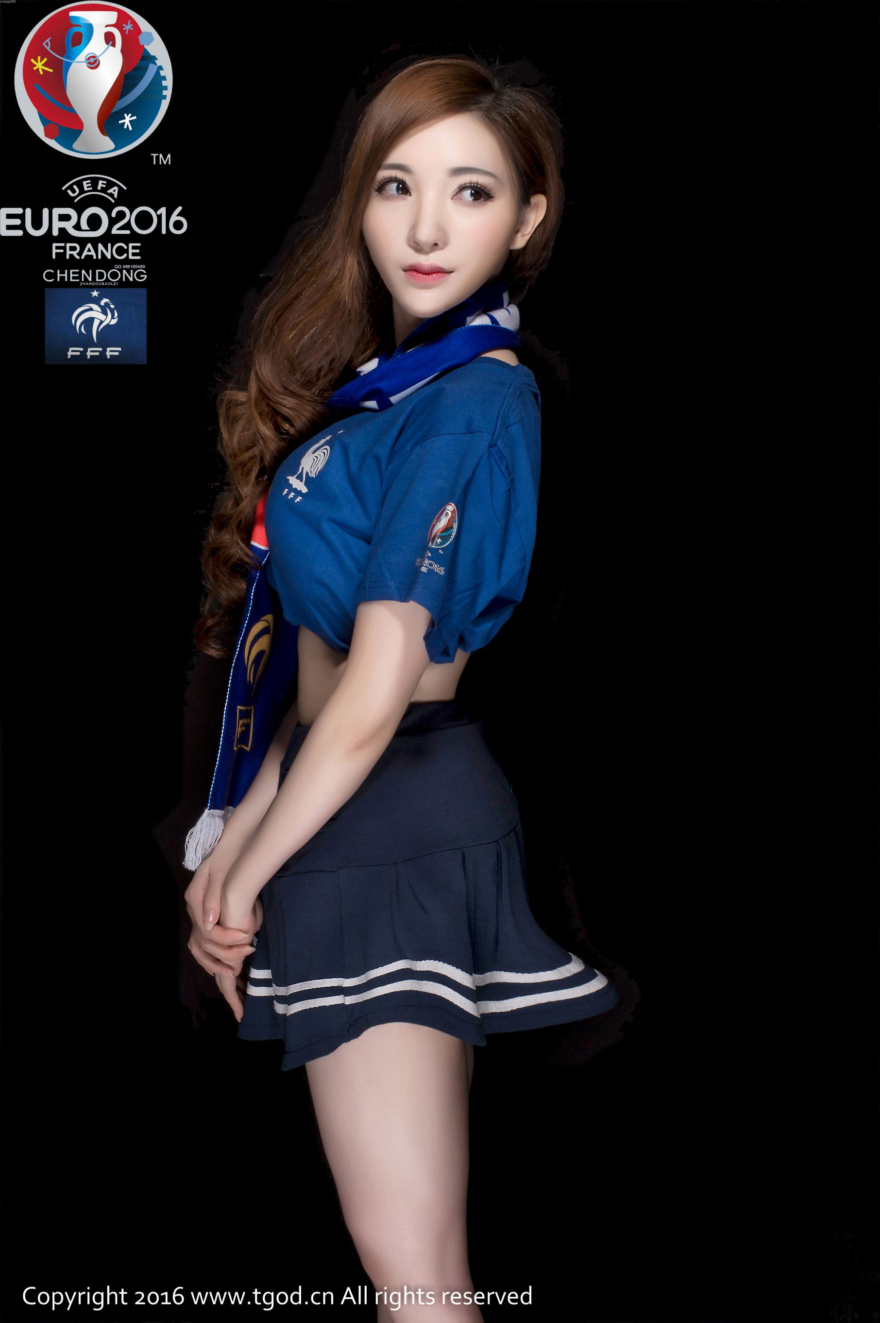 [推女神TGOD] 赵小米/海杨/露露/罗珊/伊伊Eva/展如《足球宝贝》 写真合集