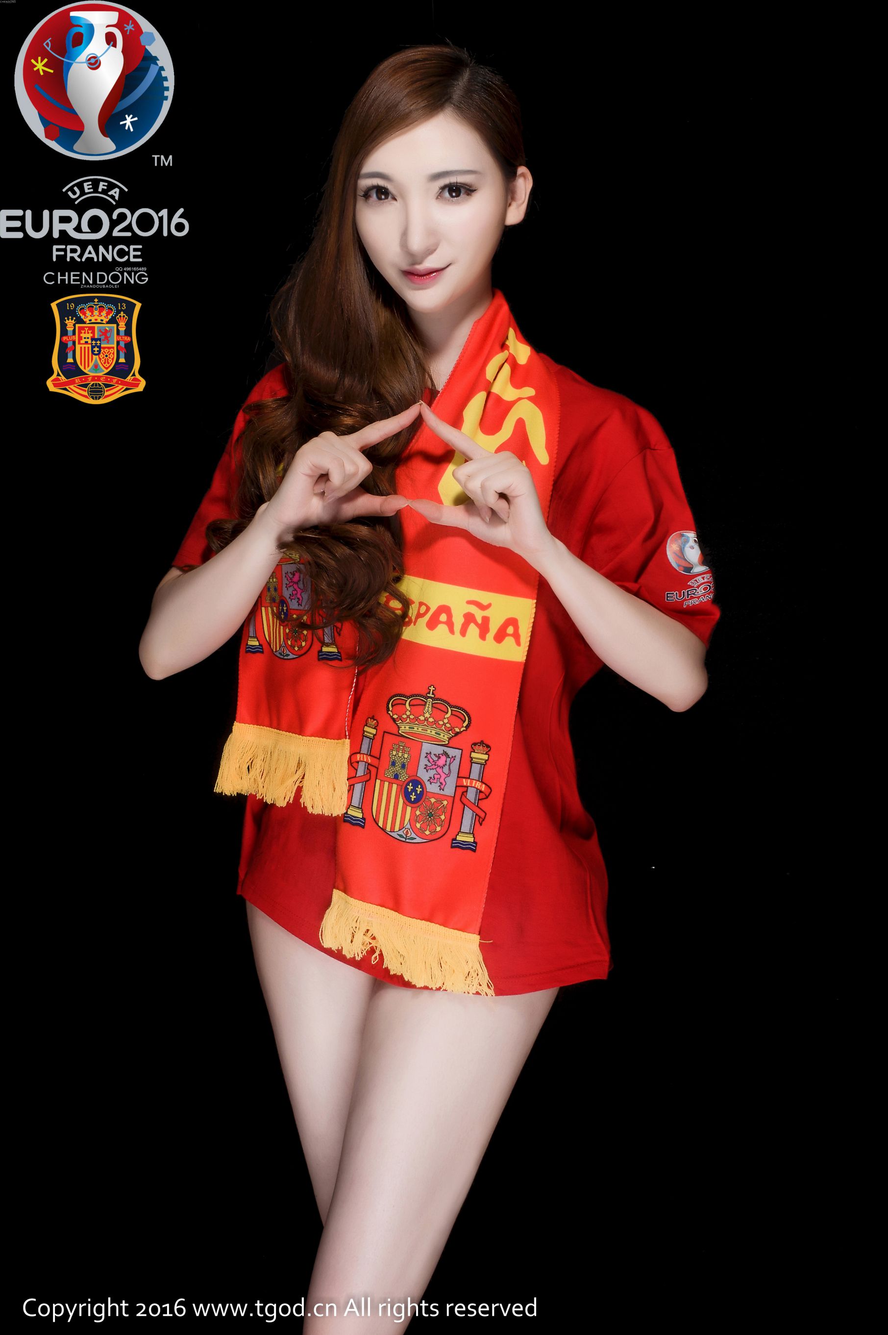 [推女神TGOD] 赵小米/海杨/露露/罗珊/伊伊Eva/展如《足球宝贝》 写真合集