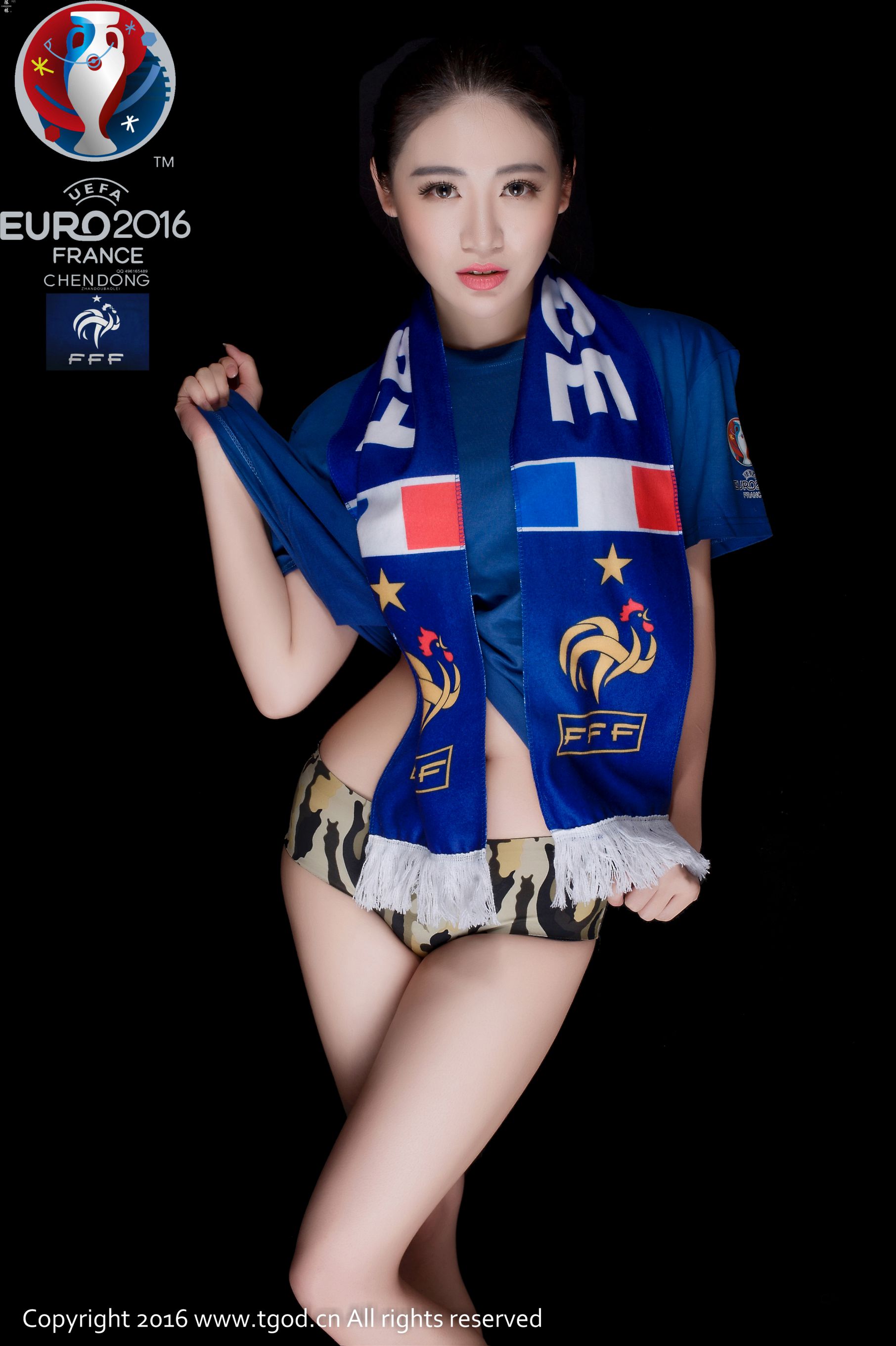[推女神TGOD] 赵小米/海杨/露露/罗珊/伊伊Eva/展如《足球宝贝》 写真合集