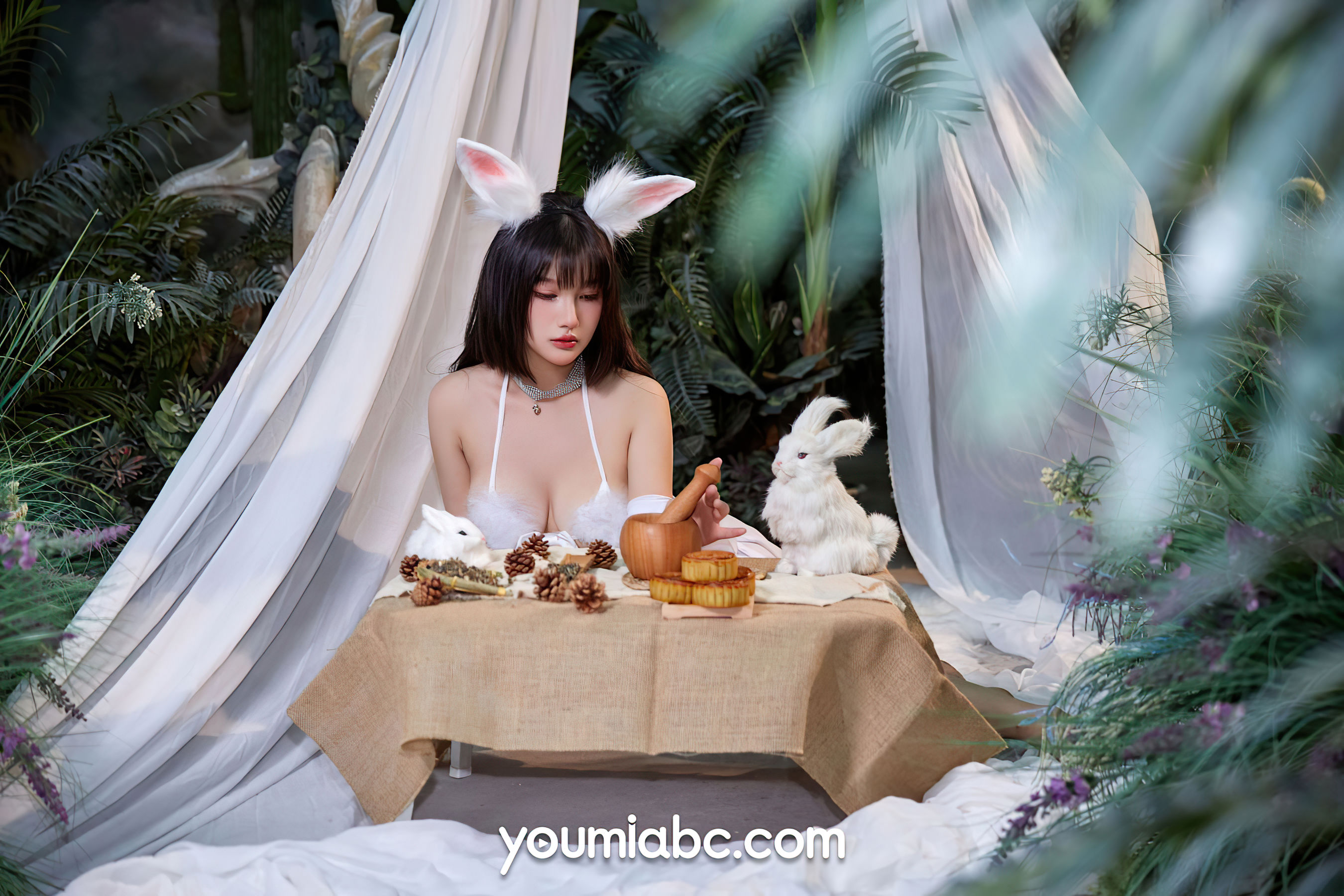 [尤蜜YouMiabc]  尹兒 欲兔东升