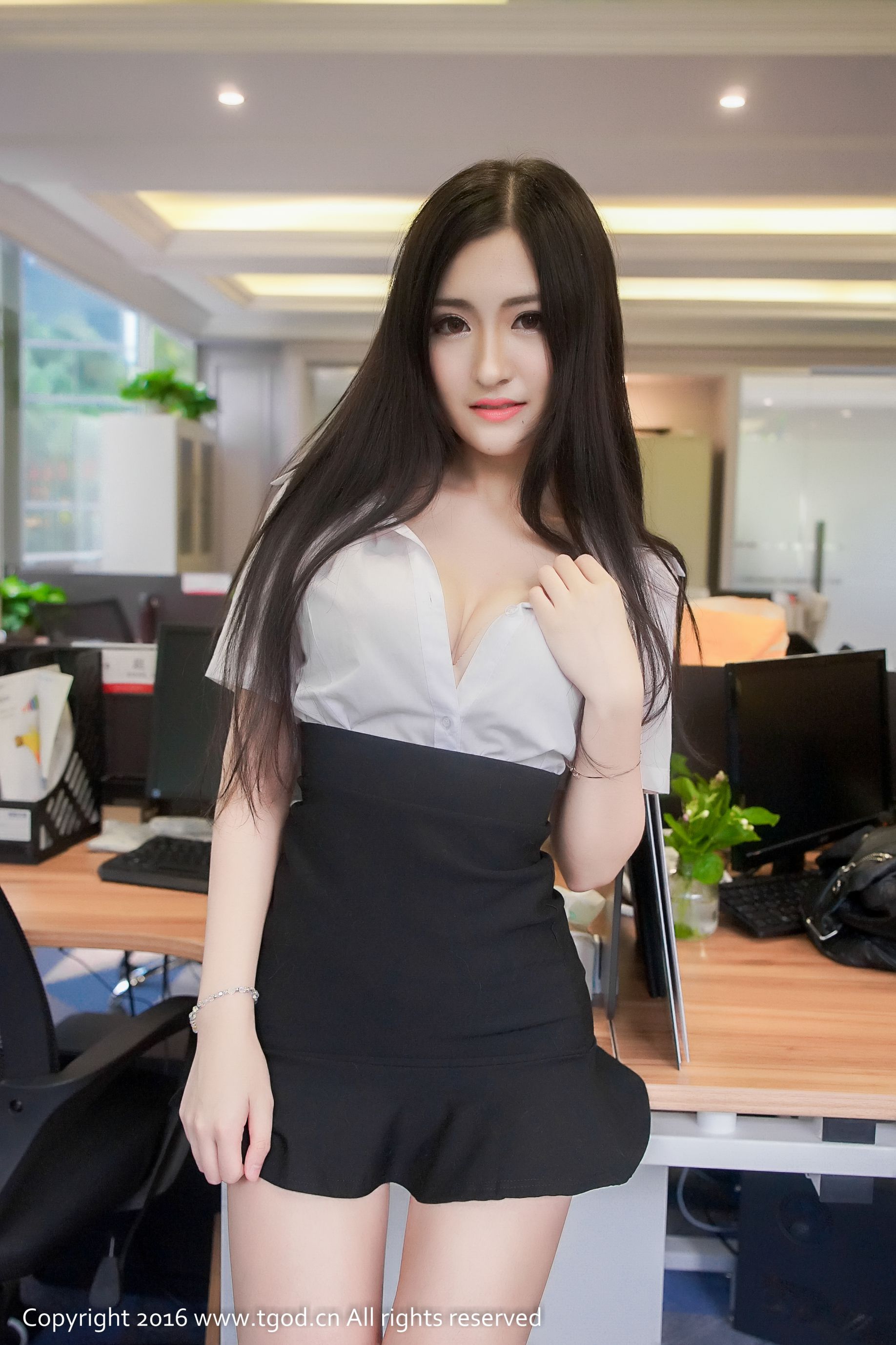 沈梦瑶G-cat《制服诱惑不可挡》 [推女神TGOD]