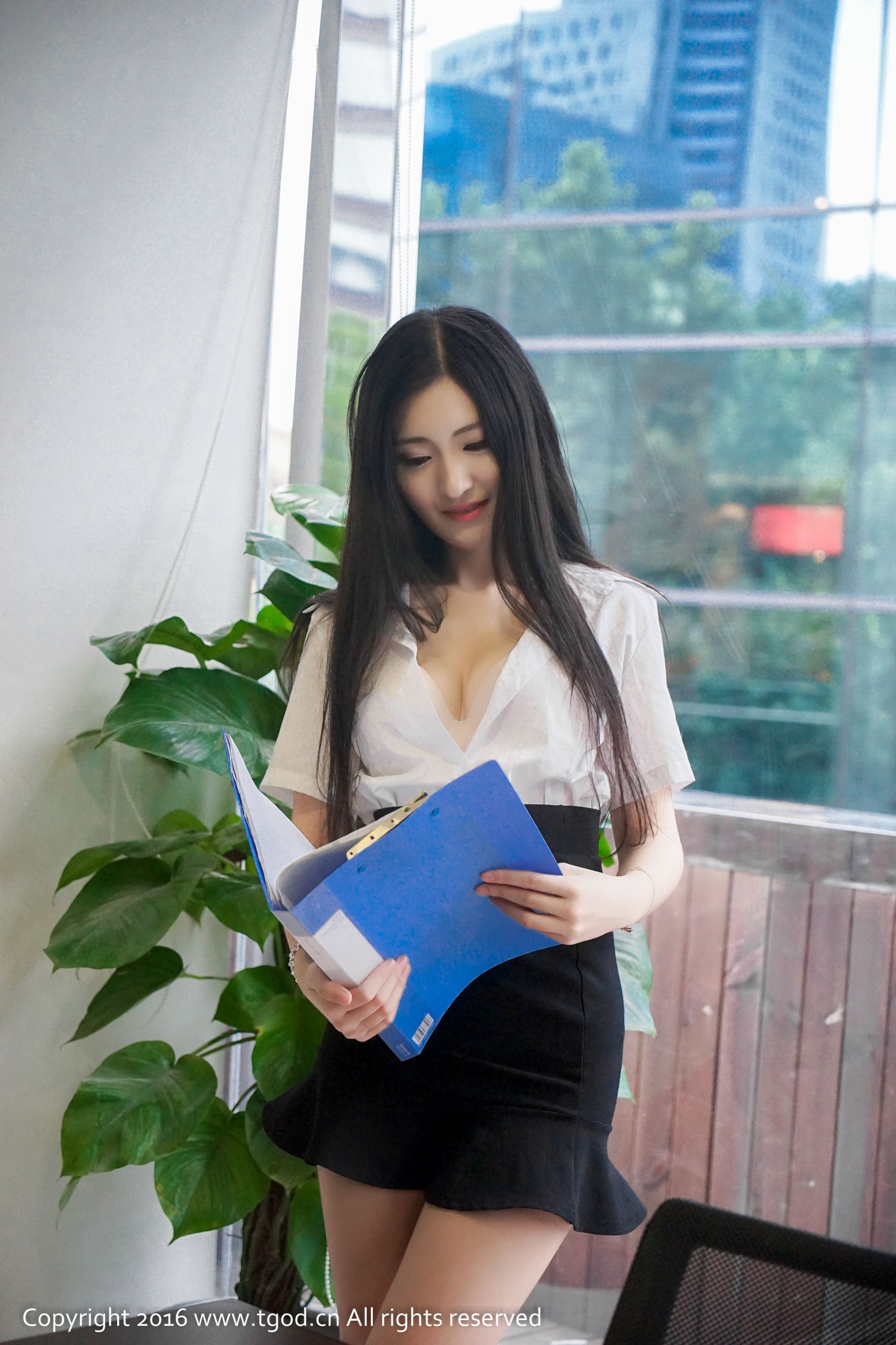 沈梦瑶G-cat《制服诱惑不可挡》 [推女神TGOD]